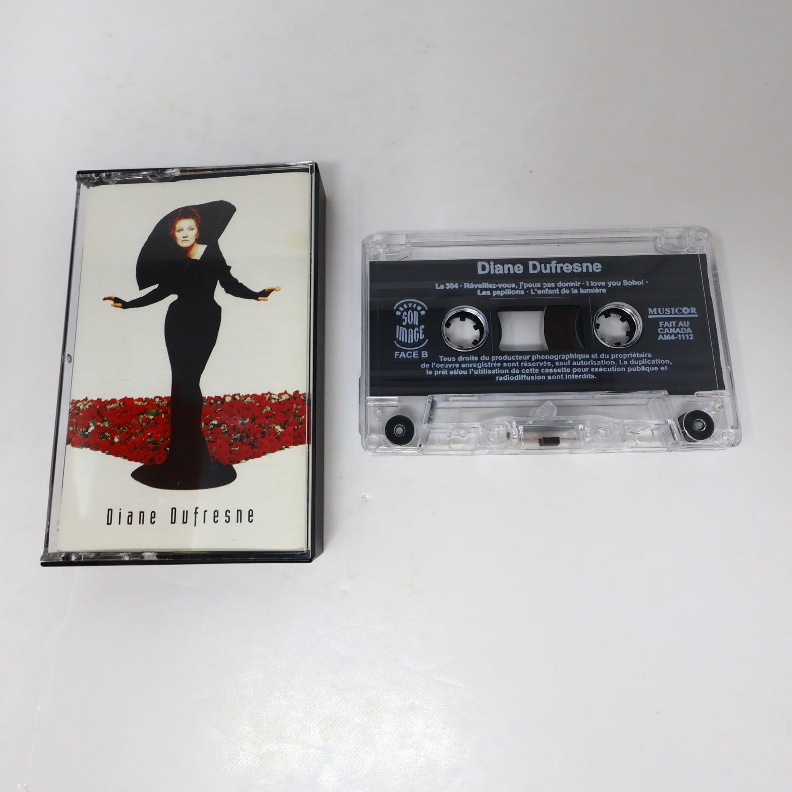 Diane Dufresne Cassette Éponyme I Love You Soho!/Le 304 1997 Musicor AM4 1112