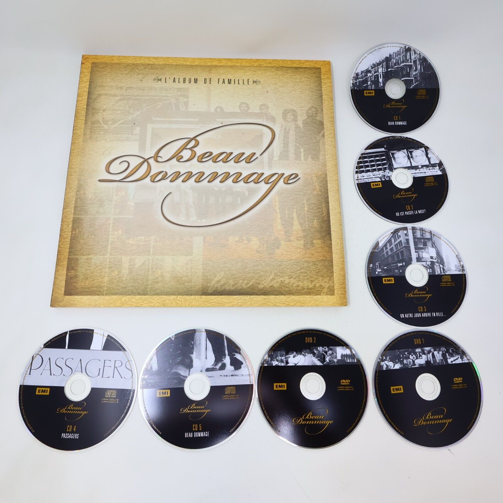 L'Album de Famille Beau Dommage CD + DVD Testé 2009 Québec Michel Rivard Picbois