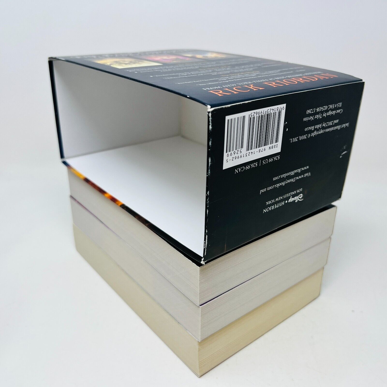 2013 The Kane Chronicles Complete Series Hyperion Box Set by Rick Riordan PB