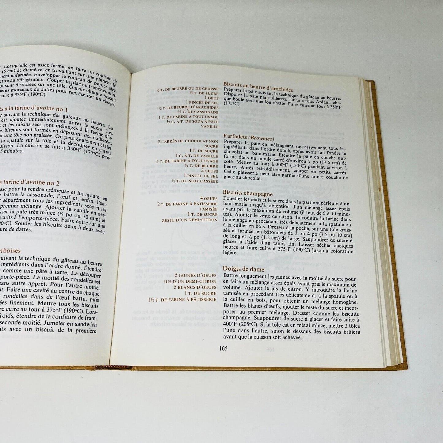 1973 La Cuisine de Monique Chevrier Mirabel Livre Recettes en Français Cookbook