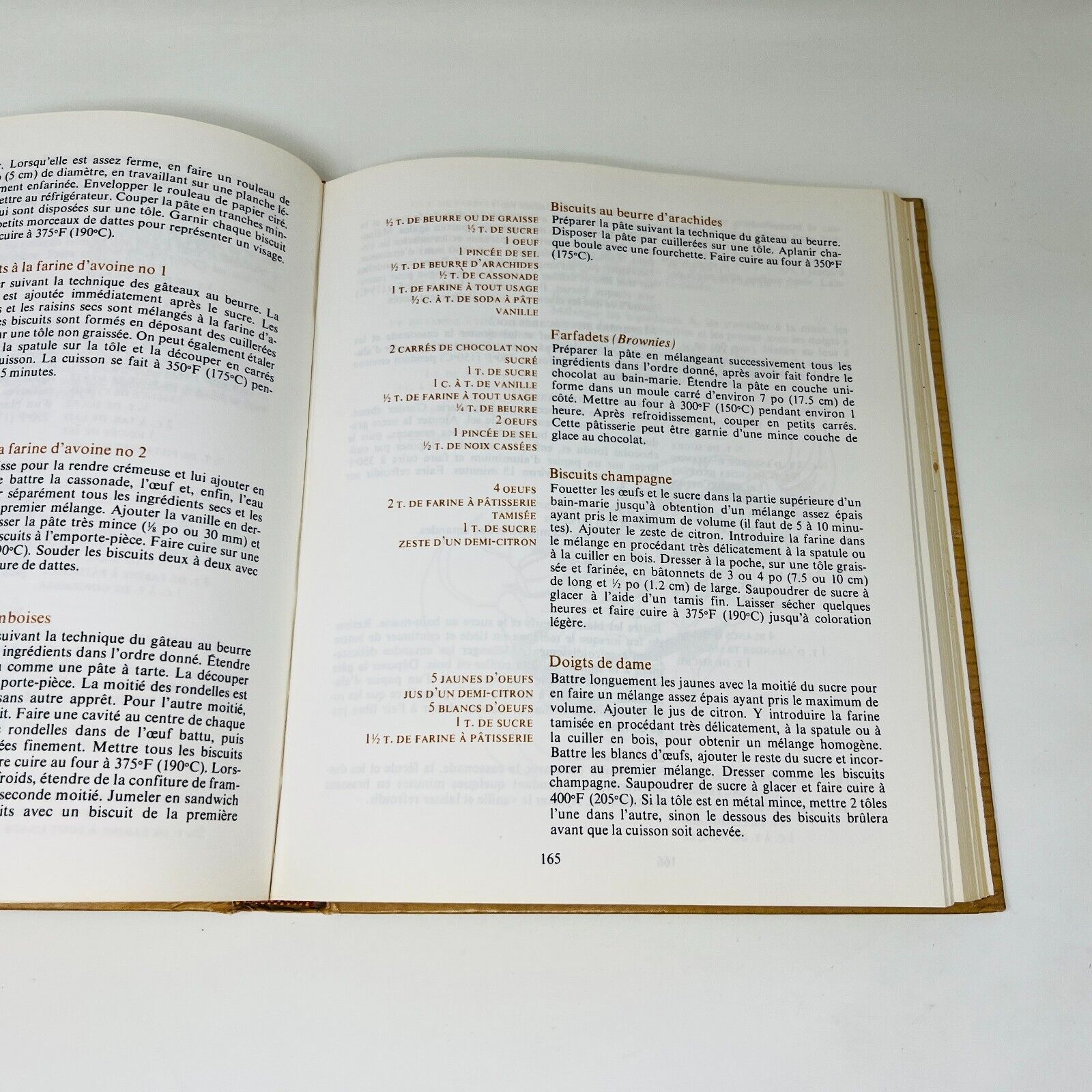 1973 La Cuisine de Monique Chevrier Mirabel Livre Recettes en Français Cookbook