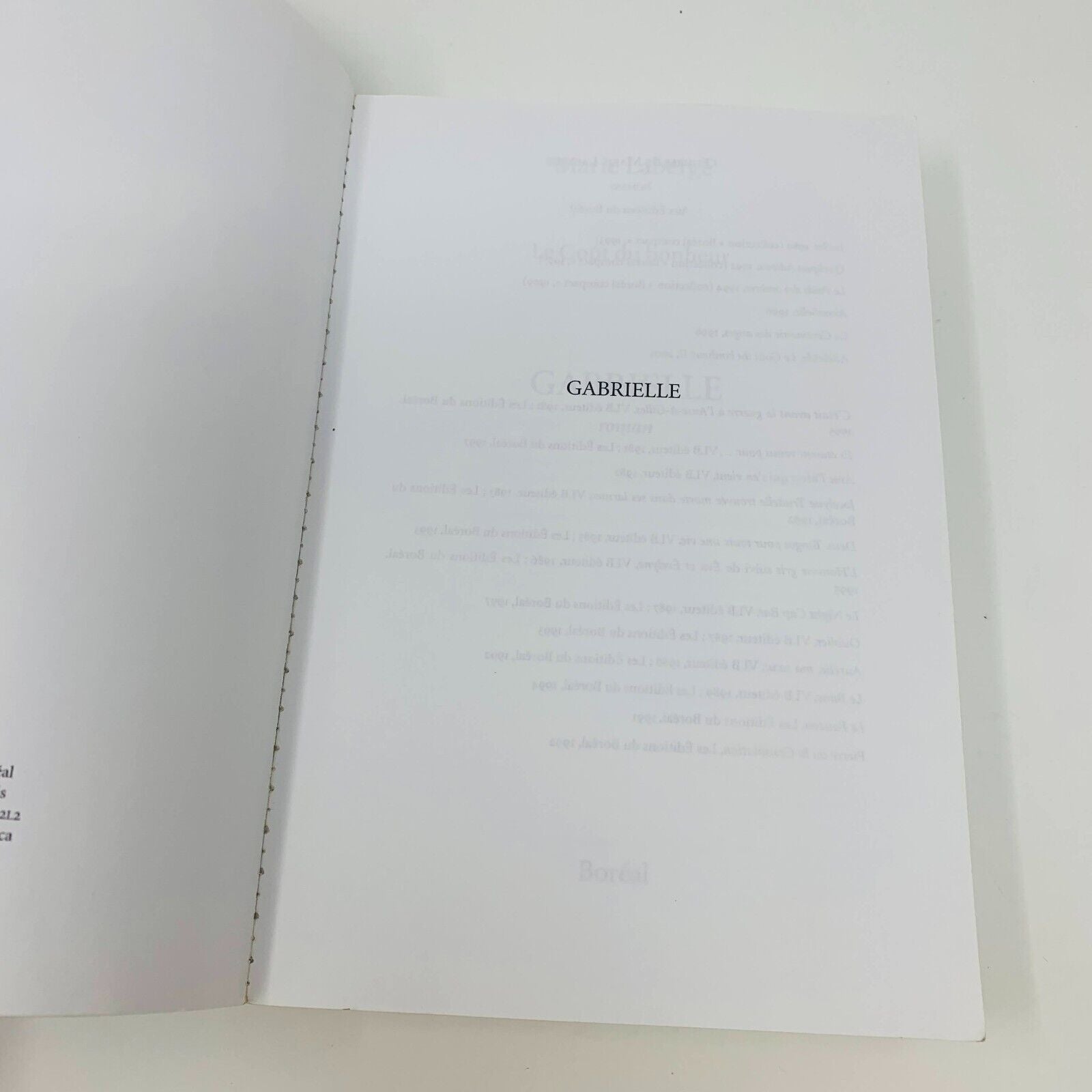 Trilogie Le Goût du Bonheur #1-3 Marie Laberge Boréal Français Gabrielle Livres