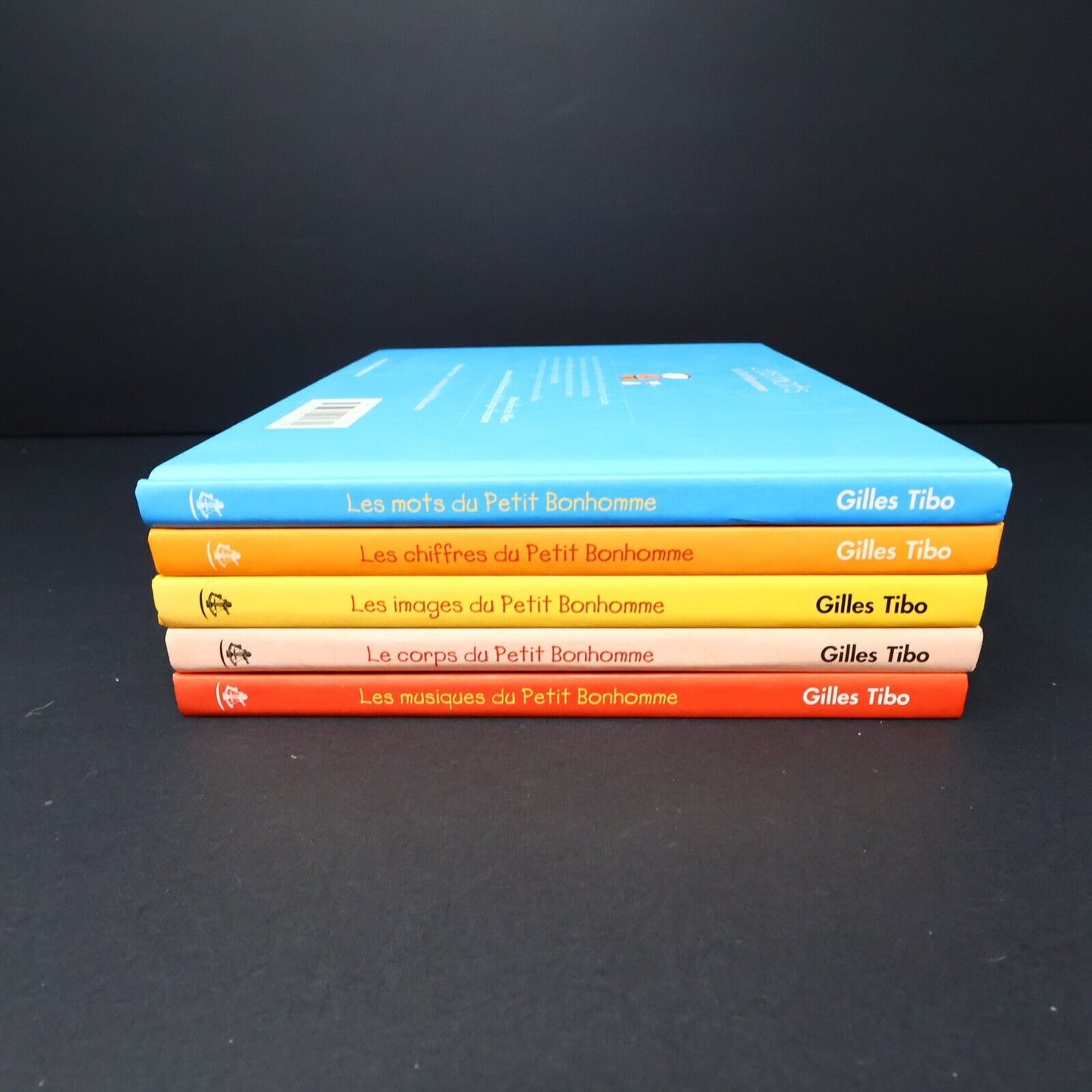 Lot 5 Livres Petit Bonhomme Gilles Tibo Série Complète Enfants Mots Français HC