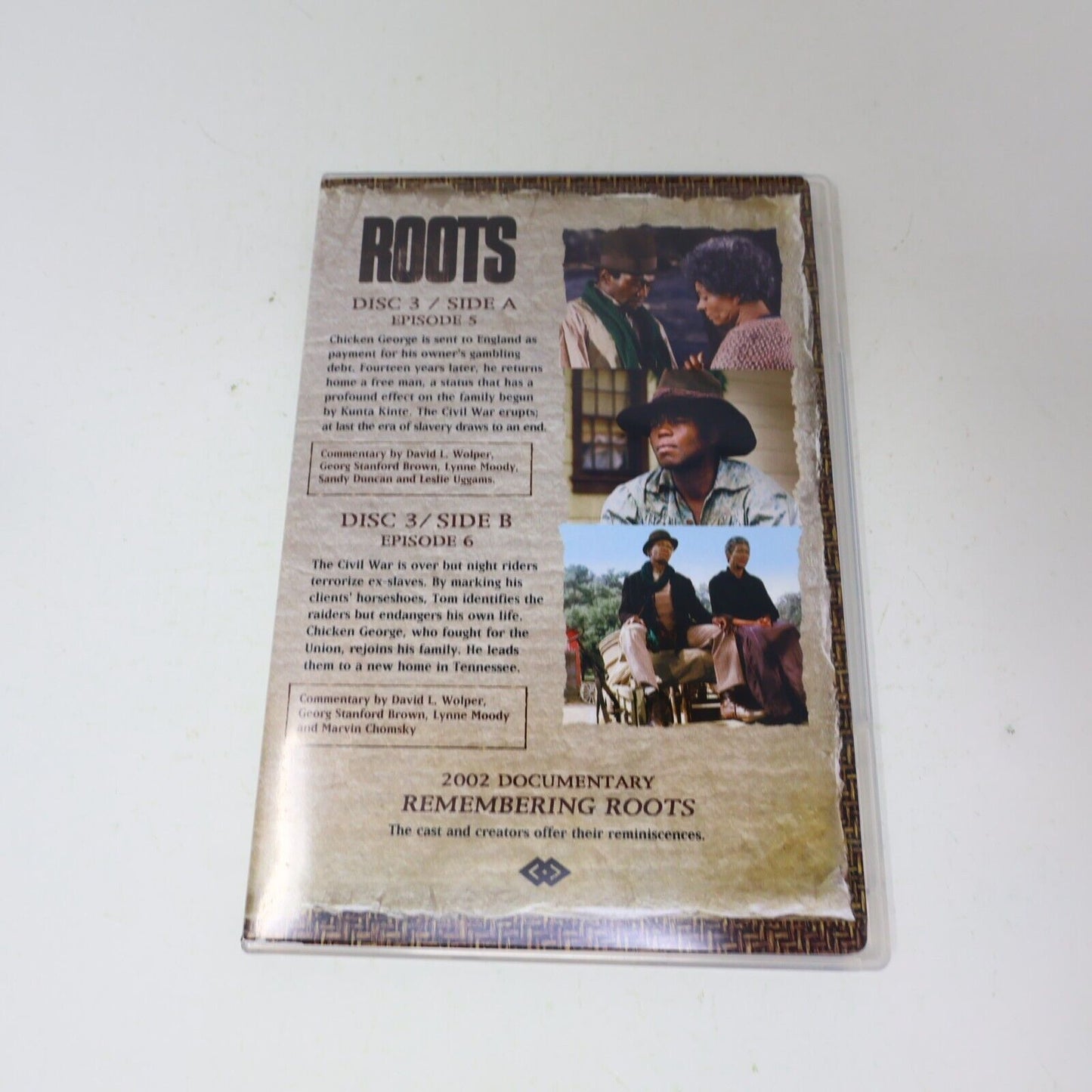 Roots 30th Anniversary Edition DVD Set Tested English / Spanish NTSC John Amos