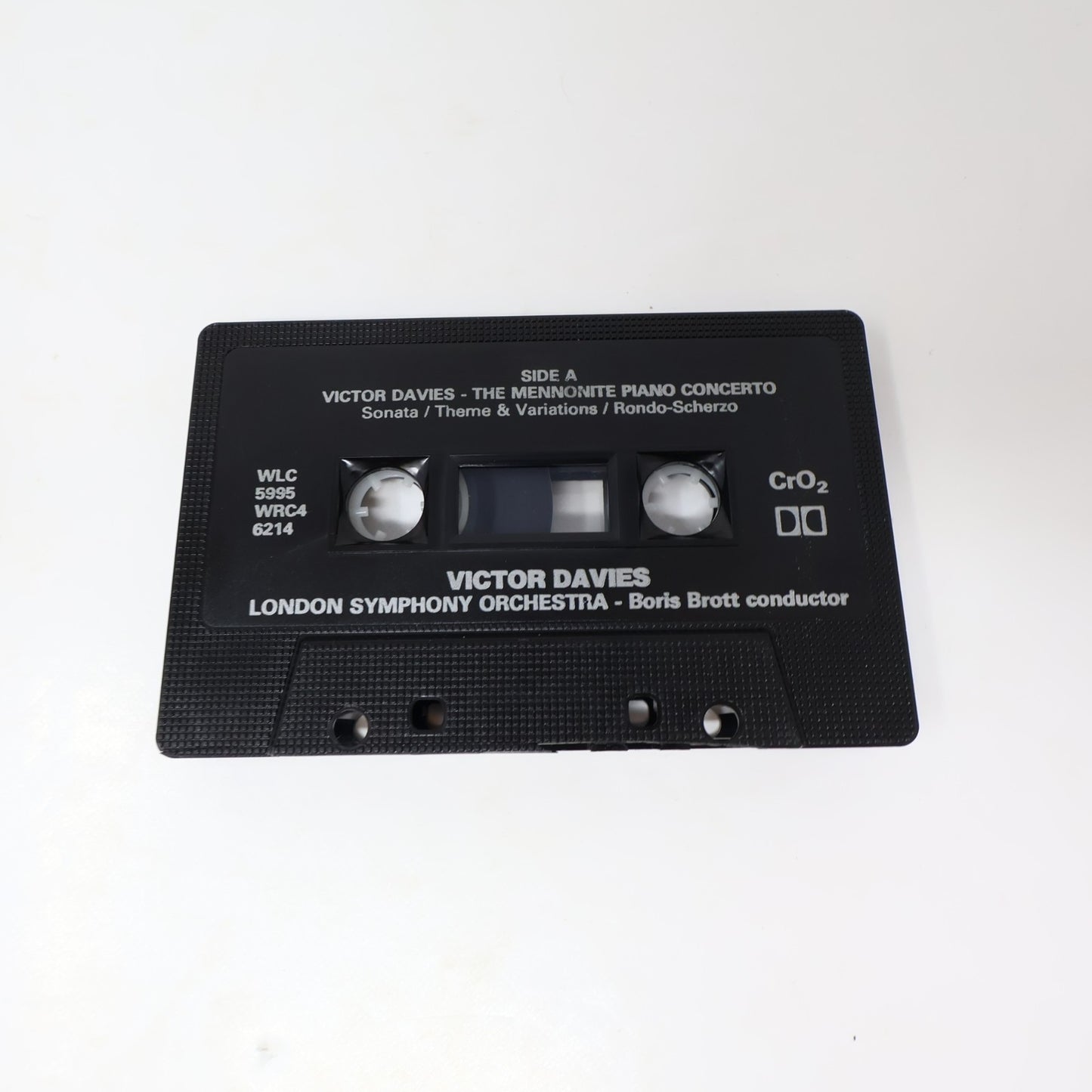 Victor Davies The Mennonite Piano Concerto/Good Times Cassette Brott WLC 5995