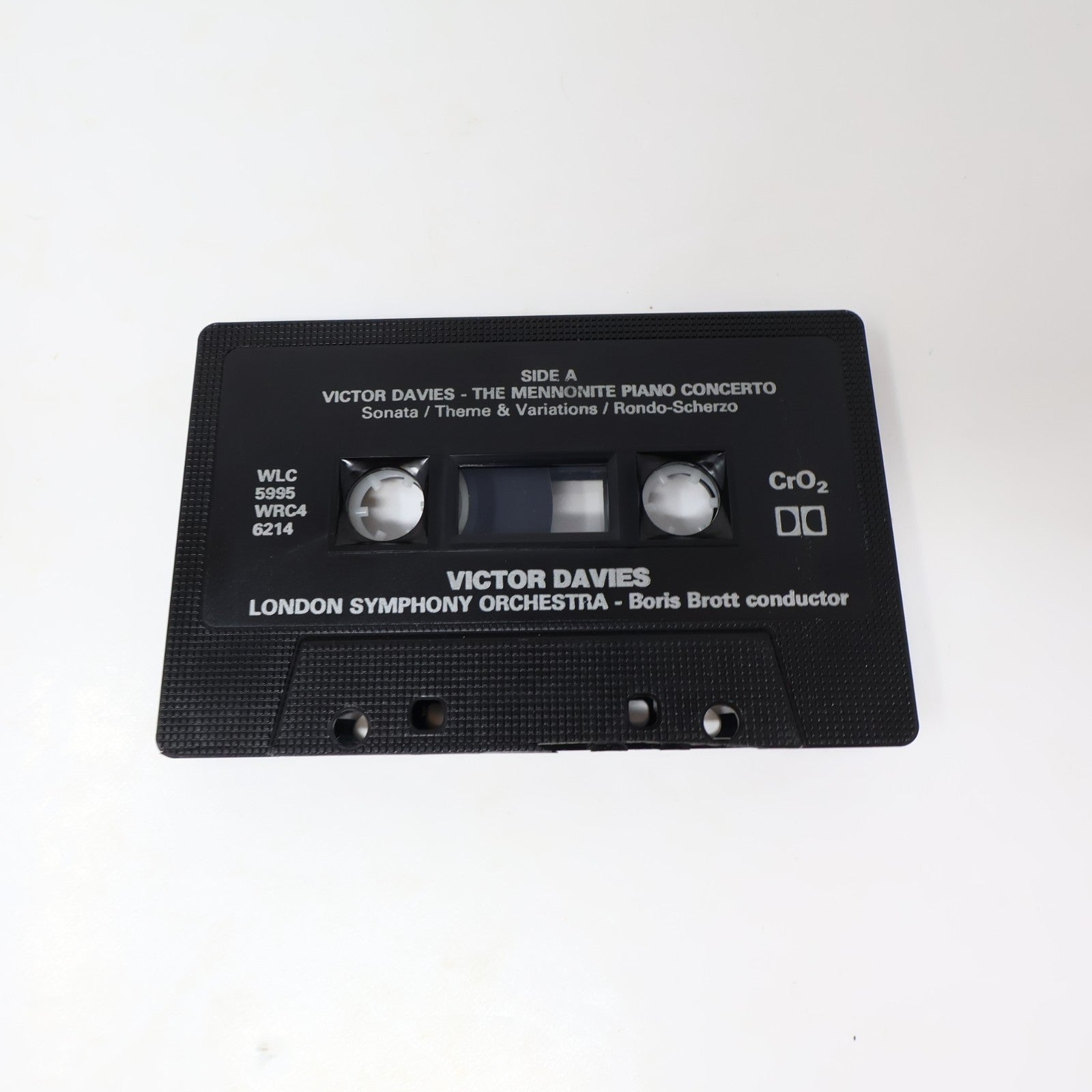 Victor Davies The Mennonite Piano Concerto/Good Times Cassette Brott WLC 5995