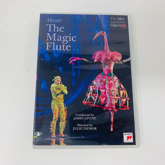 Mozart The Magic Flute The Metropolitan Opera Tested DVD James Levine J. Taymor