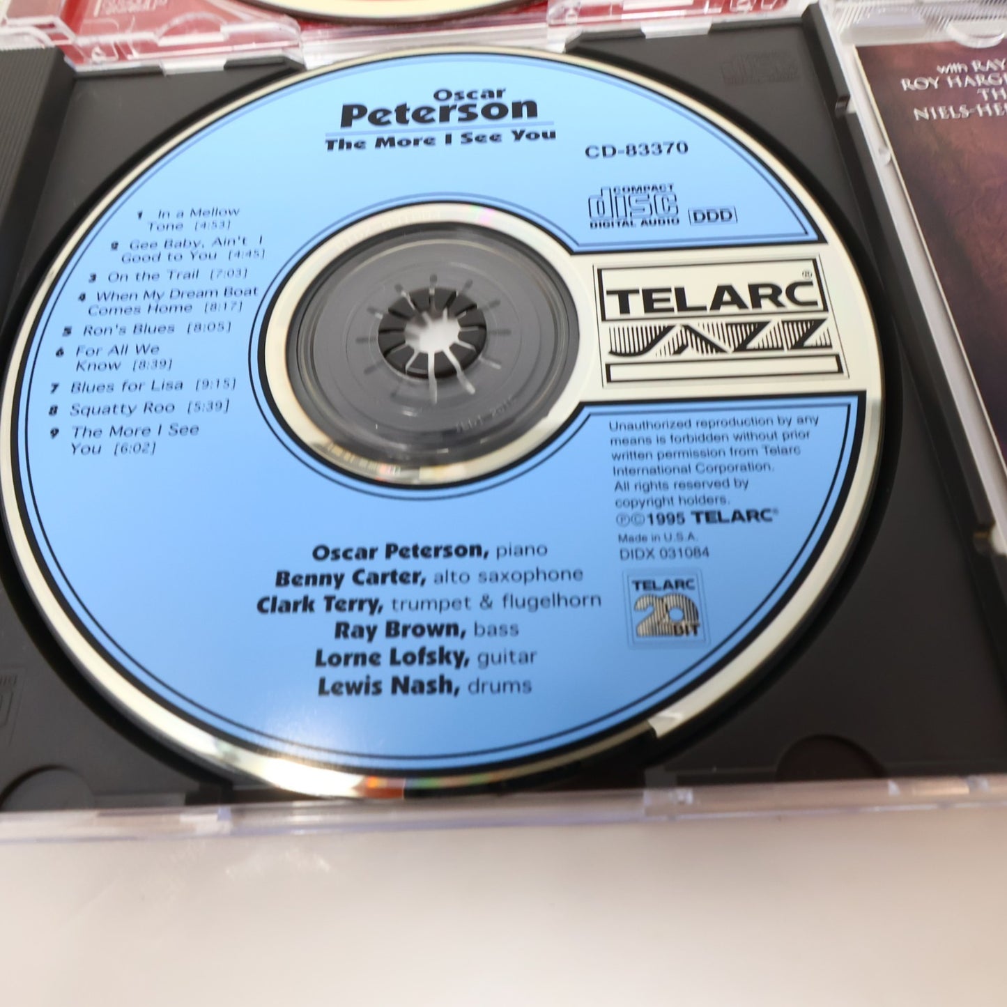 Oscar Peterson 6 CDs Lot The More I See You/Side By Side/Tenderly Jazz Blues