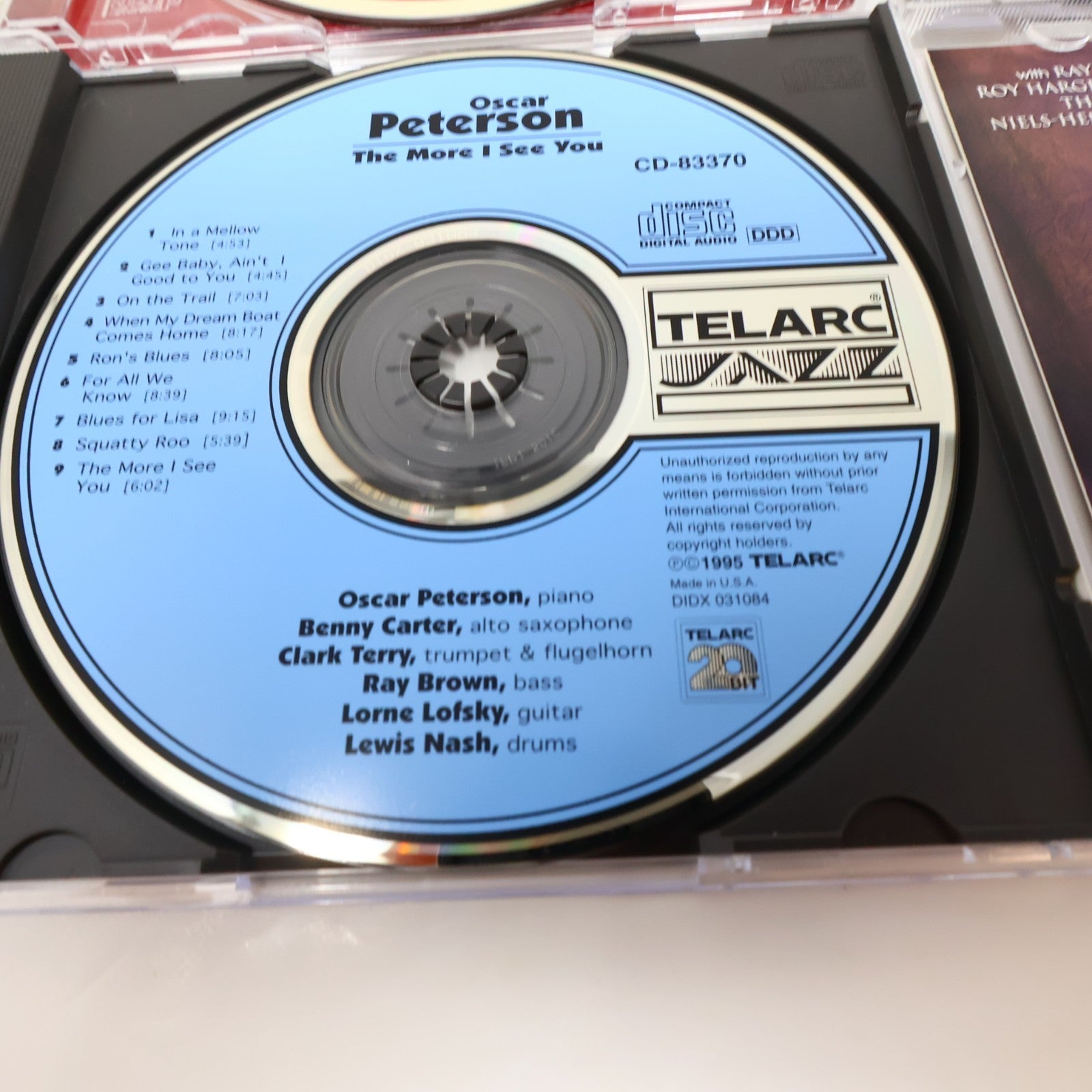 Oscar Peterson 6 CDs Lot The More I See You/Side By Side/Tenderly Jazz Blues