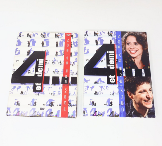 Lot 4 et Demi Saisons 1 & 2 DVD Testés Français Region 1 Télé Isabelle Brossard