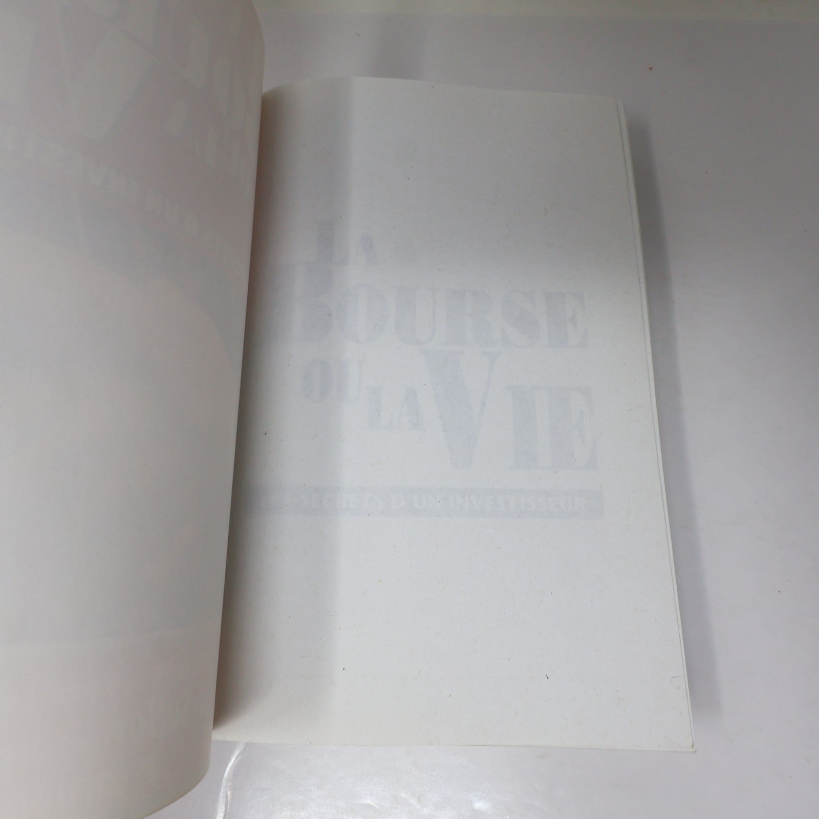 La Bourse ou la Vie les Secrets d'un Investisseur Guy & Philippe le Blanc 2012