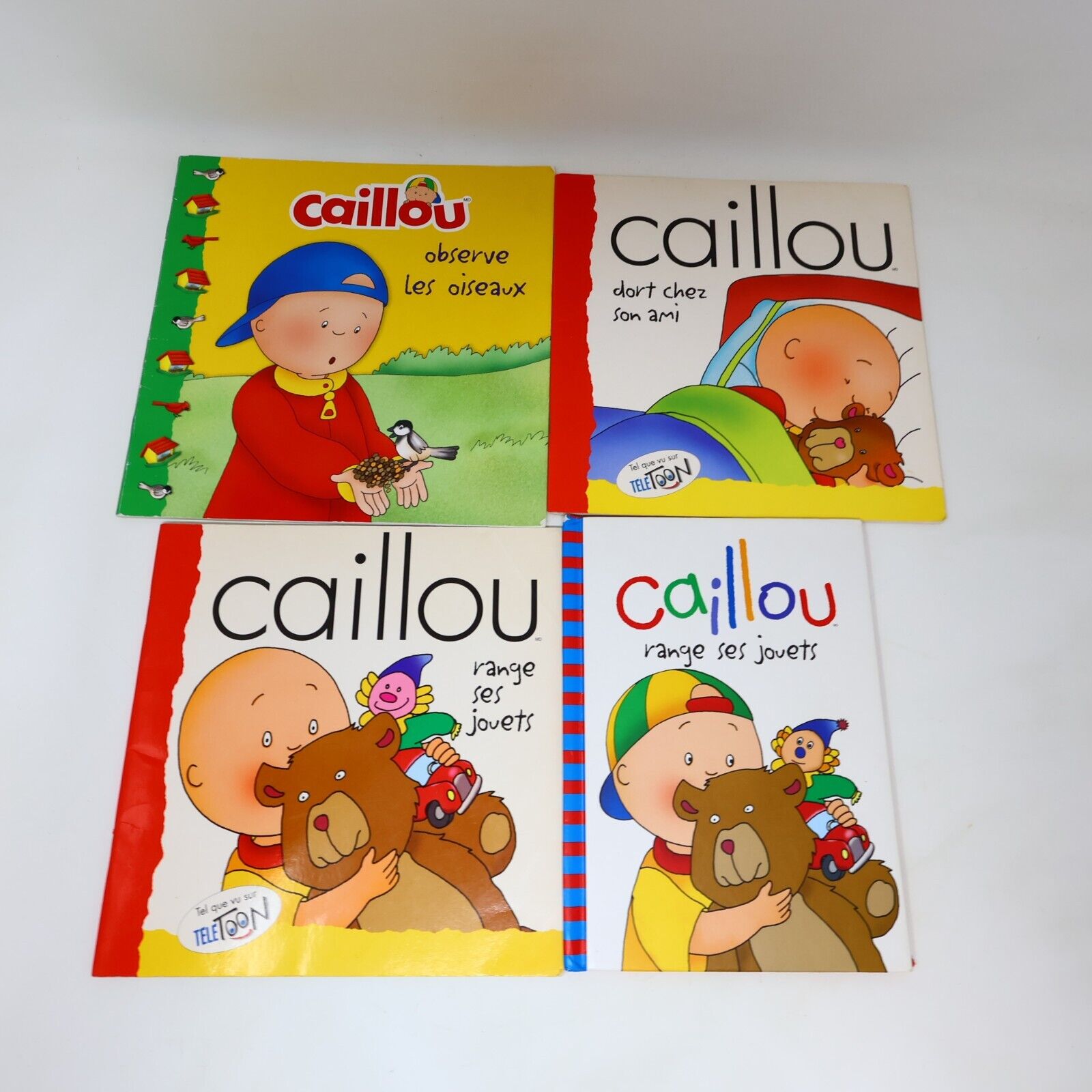 Lot 8 Livres Caillou Jeunes Enfants Chouette Français French Books