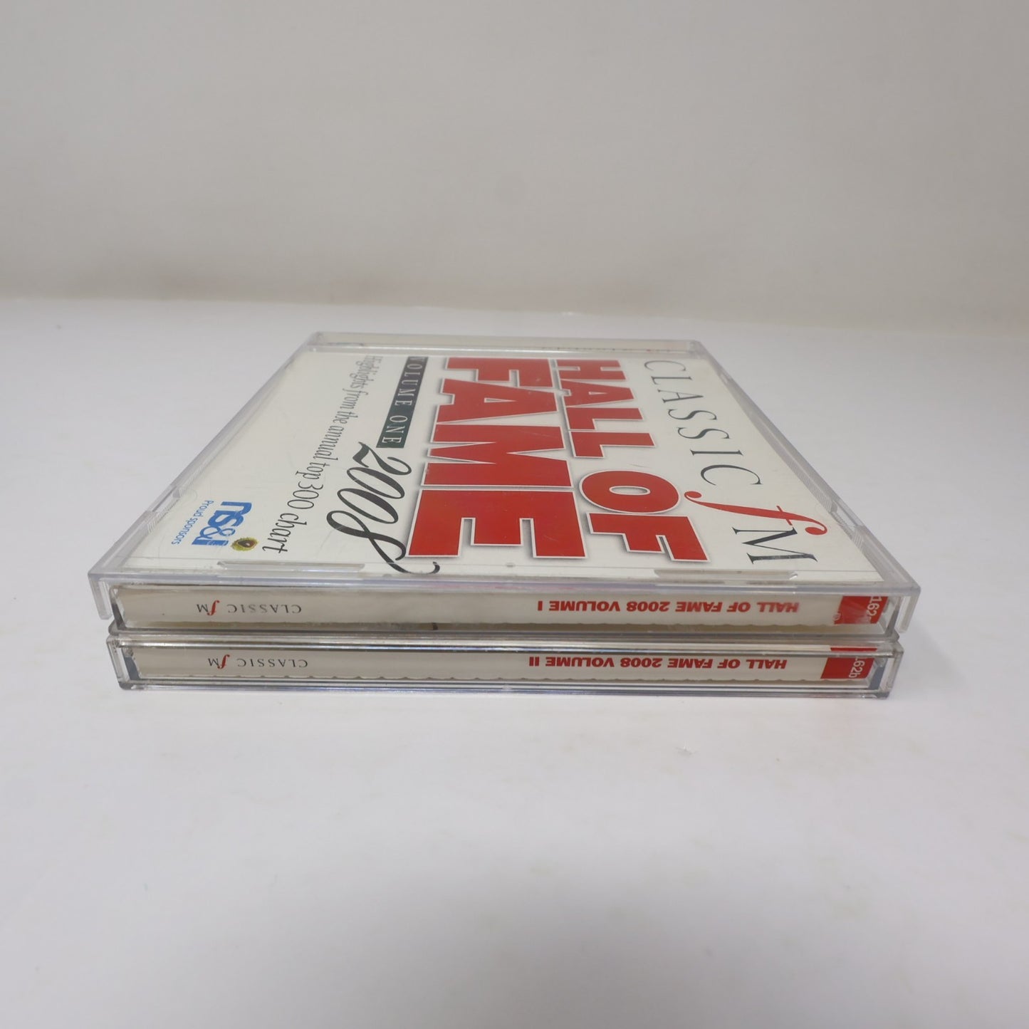 Classic FM Hall of Fame 2008 Volume One-Two #1-2 CD Lot Fauré/Beethoven/Bach