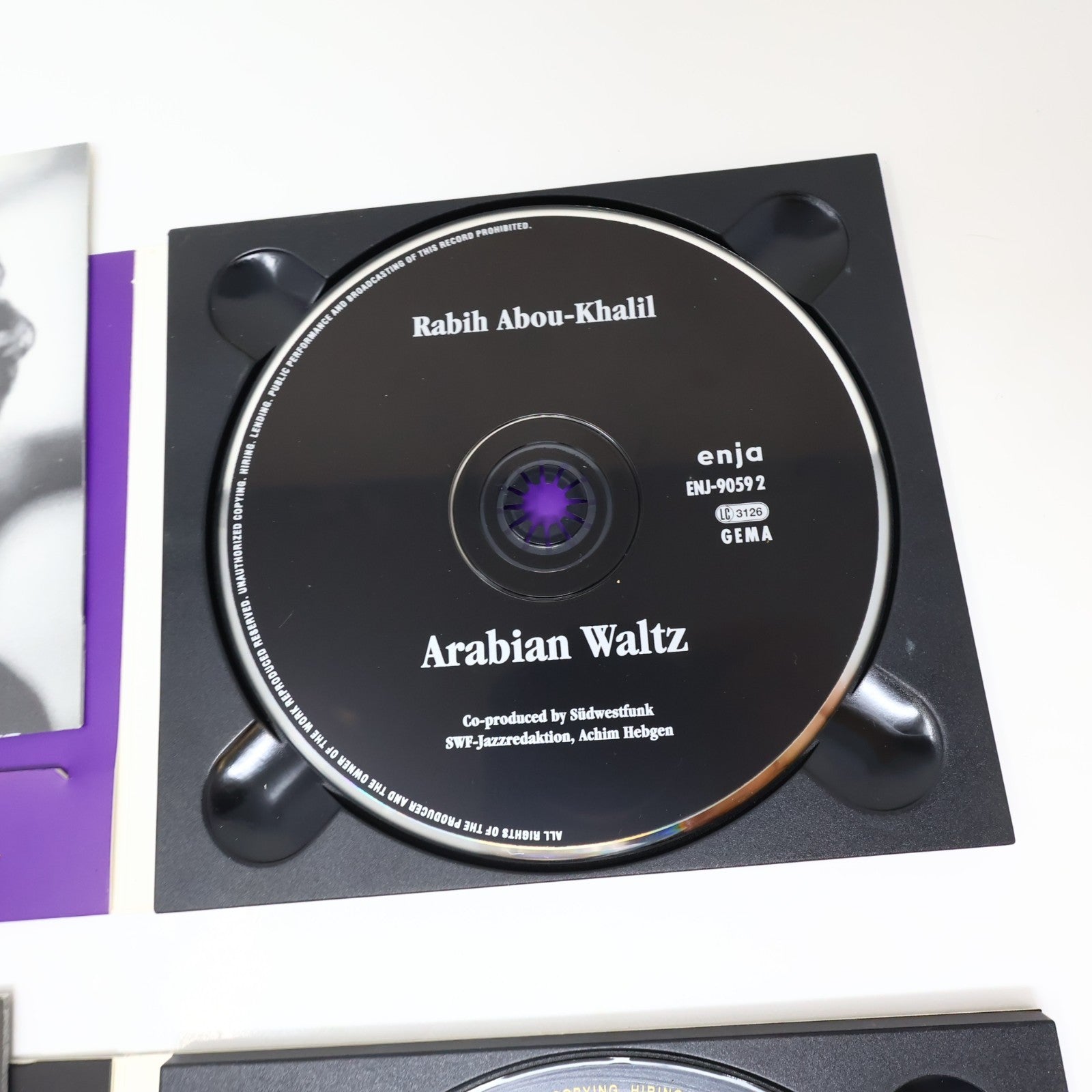 Rabih Abou-Khalil 3 CD Lot Enja Arabian Waltz/Blue Camel/The Sultan's Picnic