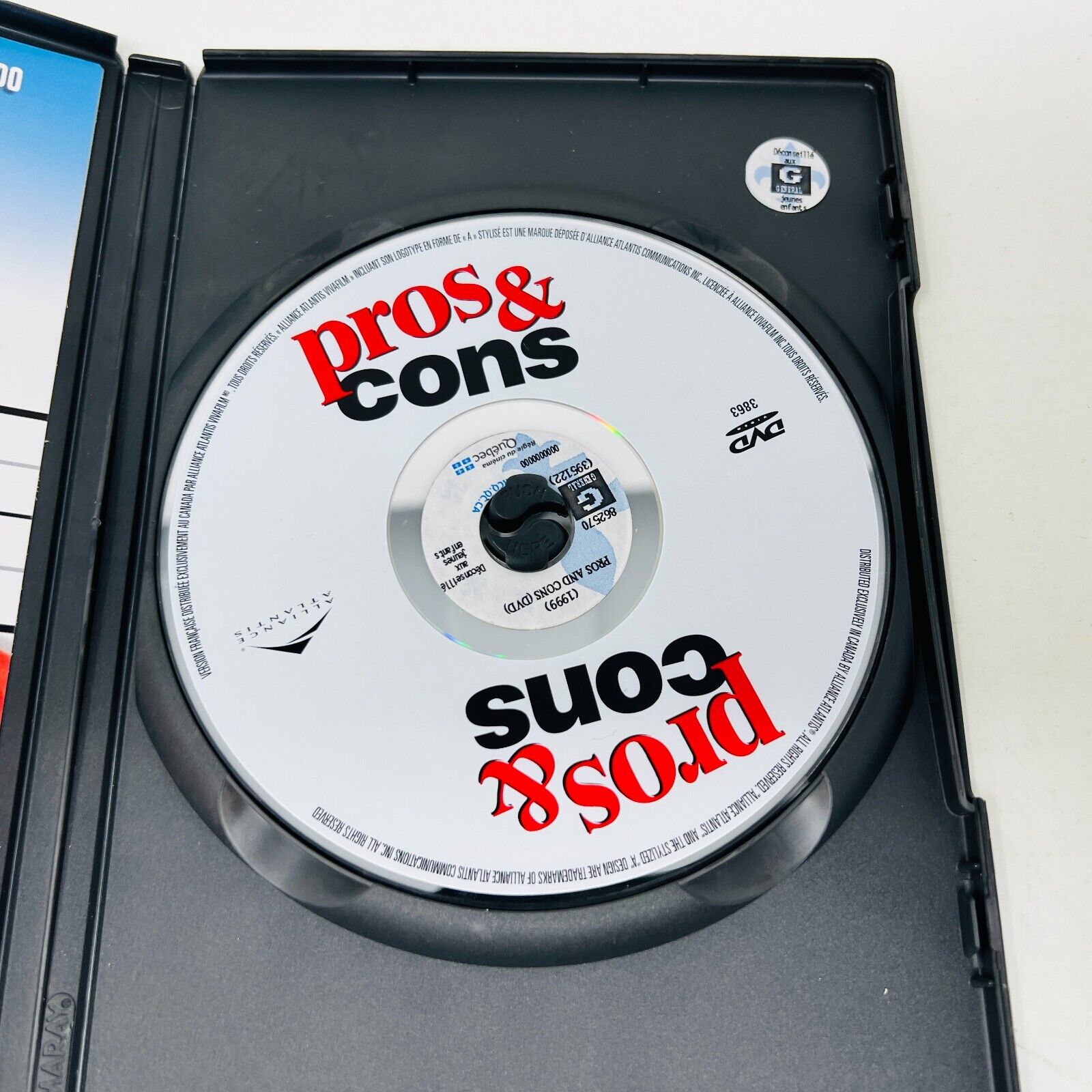 Pros & Cons DVD Comedy Tested Larry Miller/Tommy Davidson/Delroy Lindo NTSC