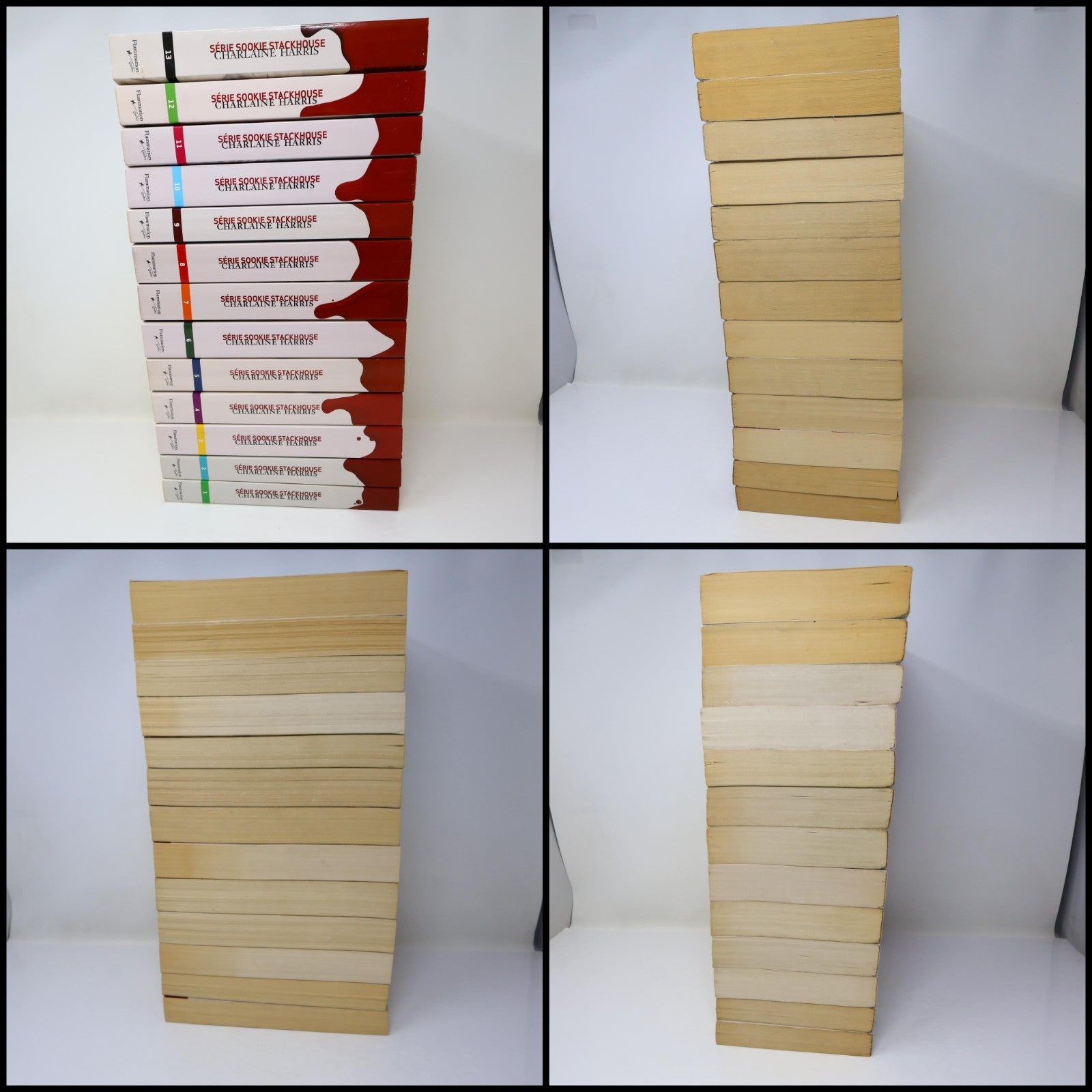 Sookie Stackhouse #1-13 Complète Lot 13 Livres Charlaine Harris Flammarion PB