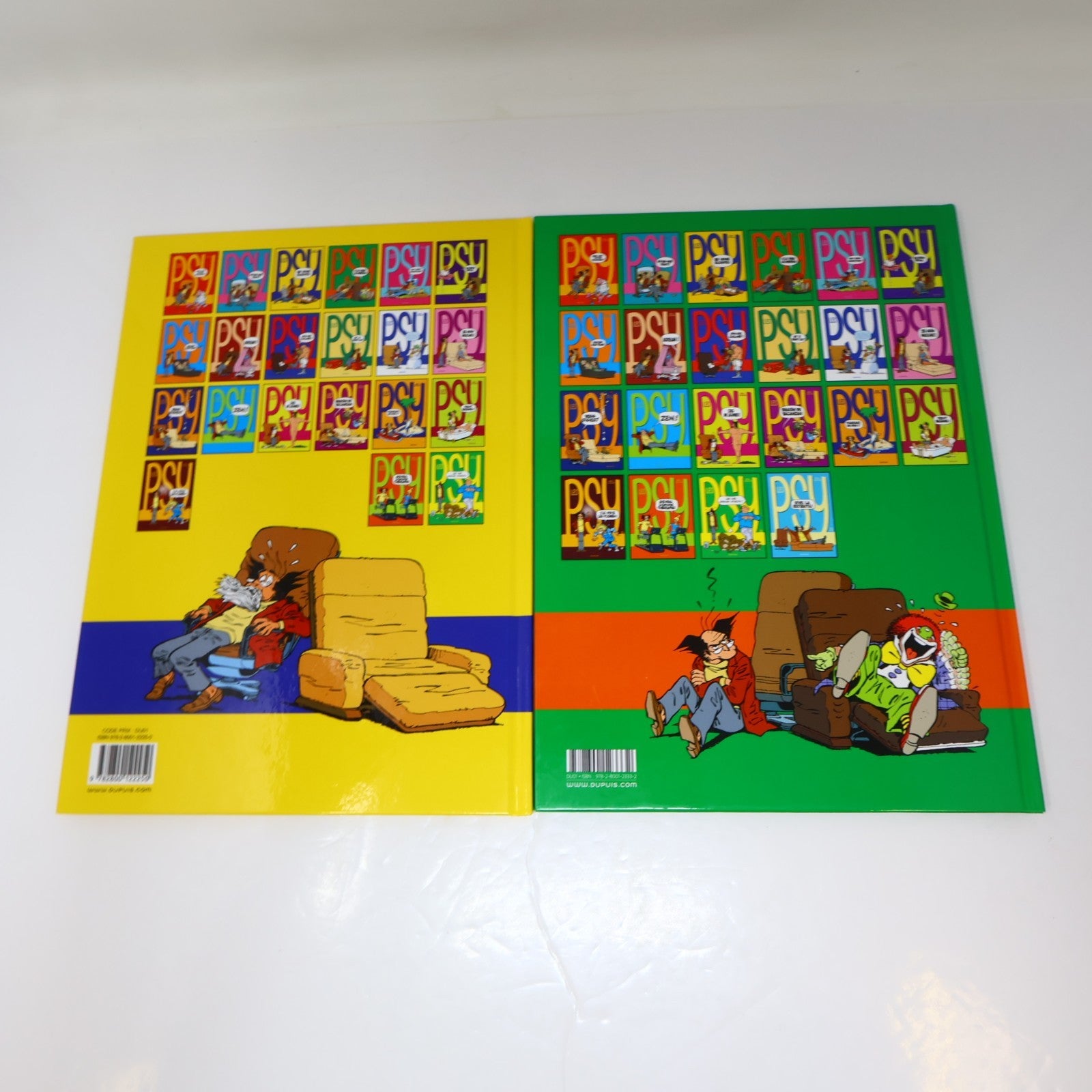 Les Psy #1-14 Lot 14 Bandes dessinées Bédu/Raoul Cauvin Dupuis Dites-Moi Tout!