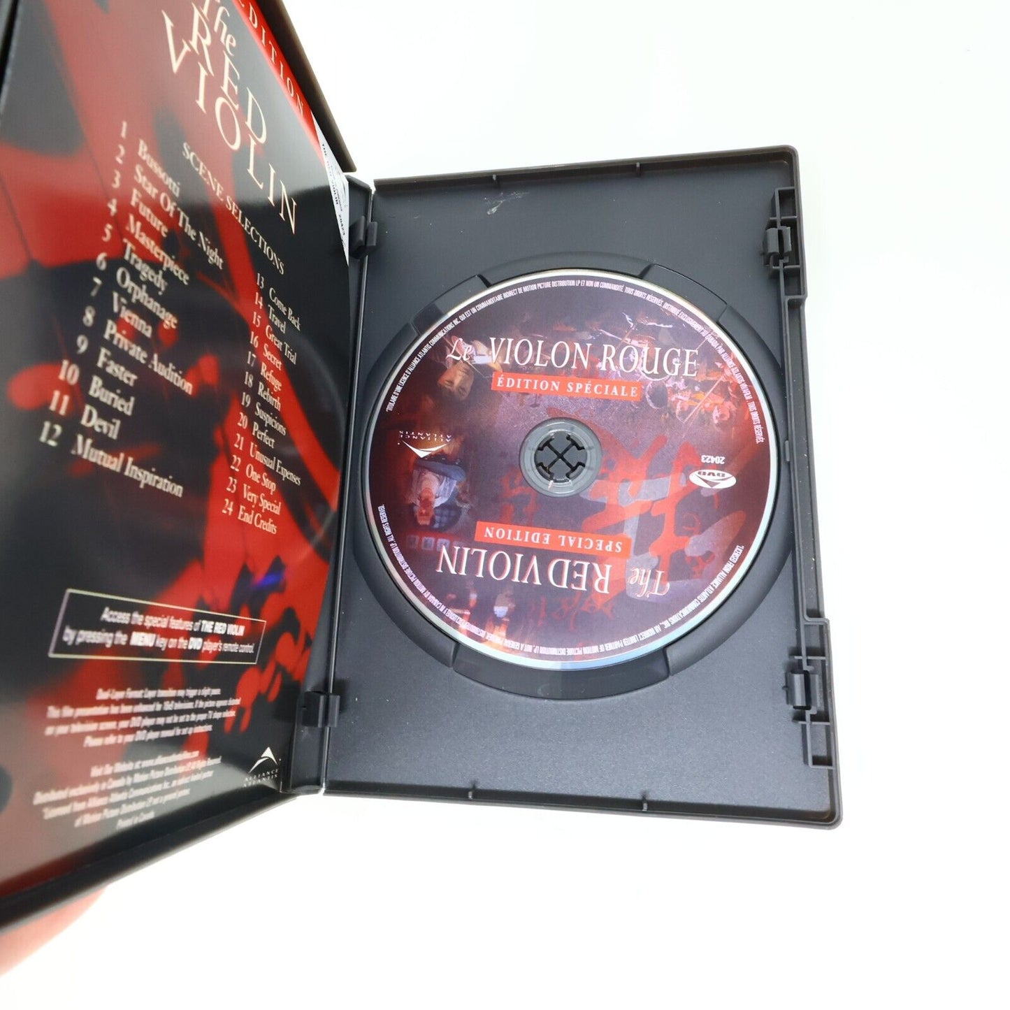 Le Violon Rouge / The Red Violin DVD Louis Girard Samuel L. Jackson NTSC Testé