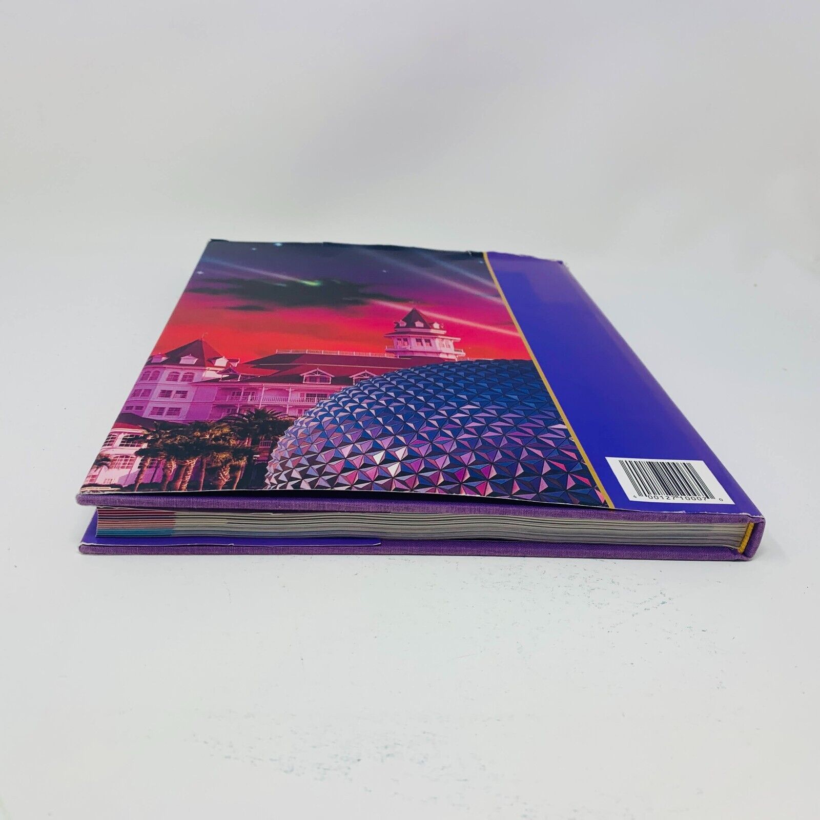 c1990s Walt Disney World Disney's Kingdom Editions Purple Theme Parks Hardcover