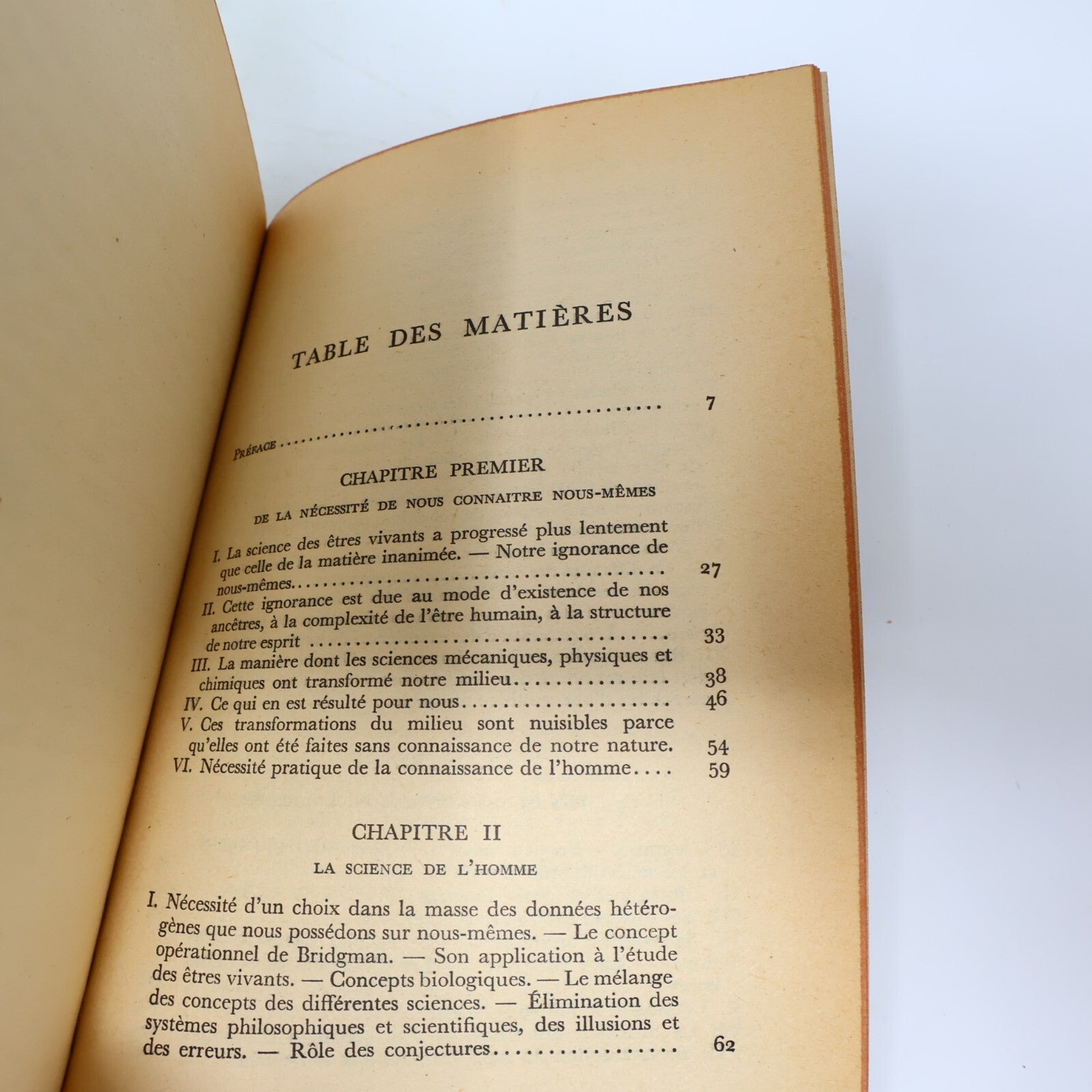 1966 L'Homme Cet Inconnu Alexis Carrel Poche Sciences Biologie Médecine Français