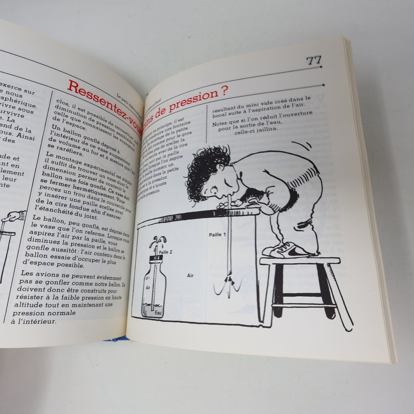 Lot 3 Les Petits Débrouillard Professeur Scientifix Livres Enfants Science 80s