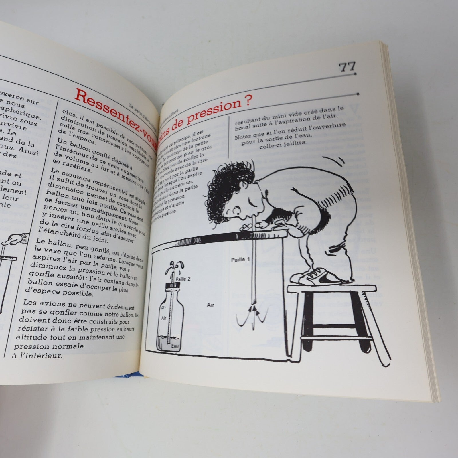 Lot 3 Les Petits Débrouillard Professeur Scientifix Livres Enfants Science 80s