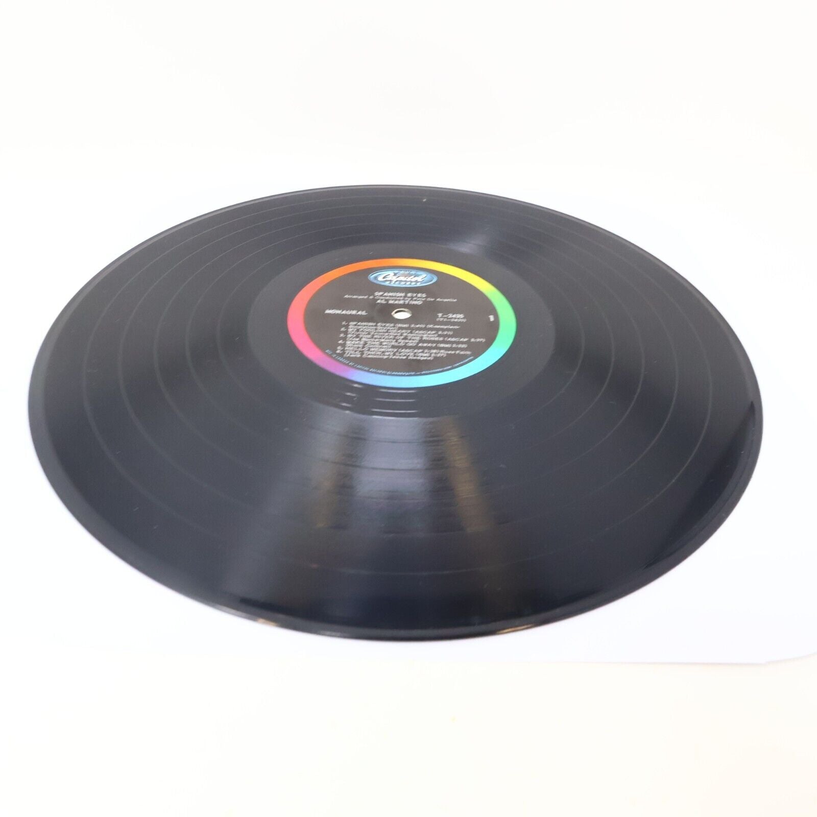 Al Martino Spanish Eyes LP Record Vinyl 1966 T-2435 Capitol Canada Hello Memory