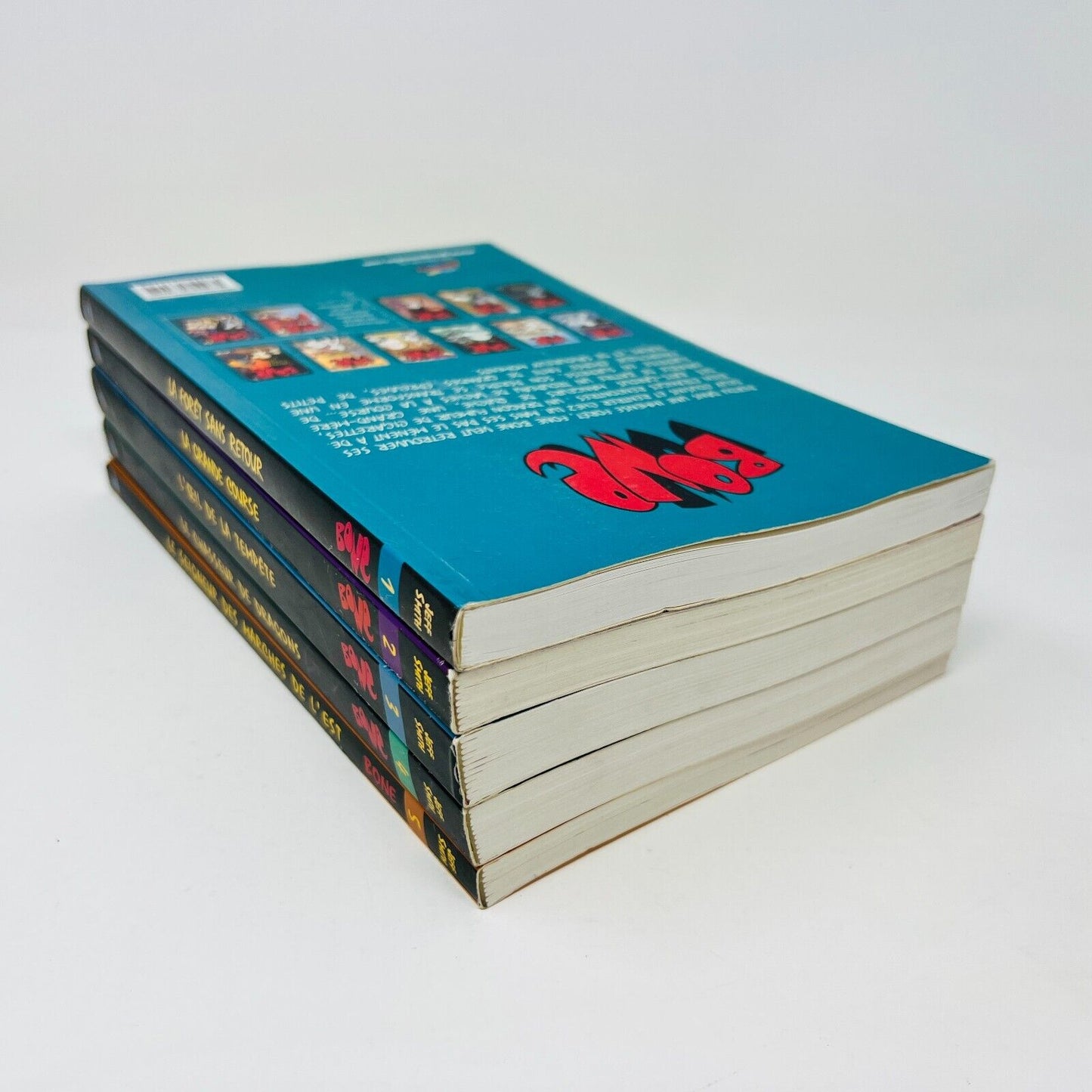 Bone #1-2-3-4-5 Lot de Bandes Dessinées de Jeff Smith en Français/French