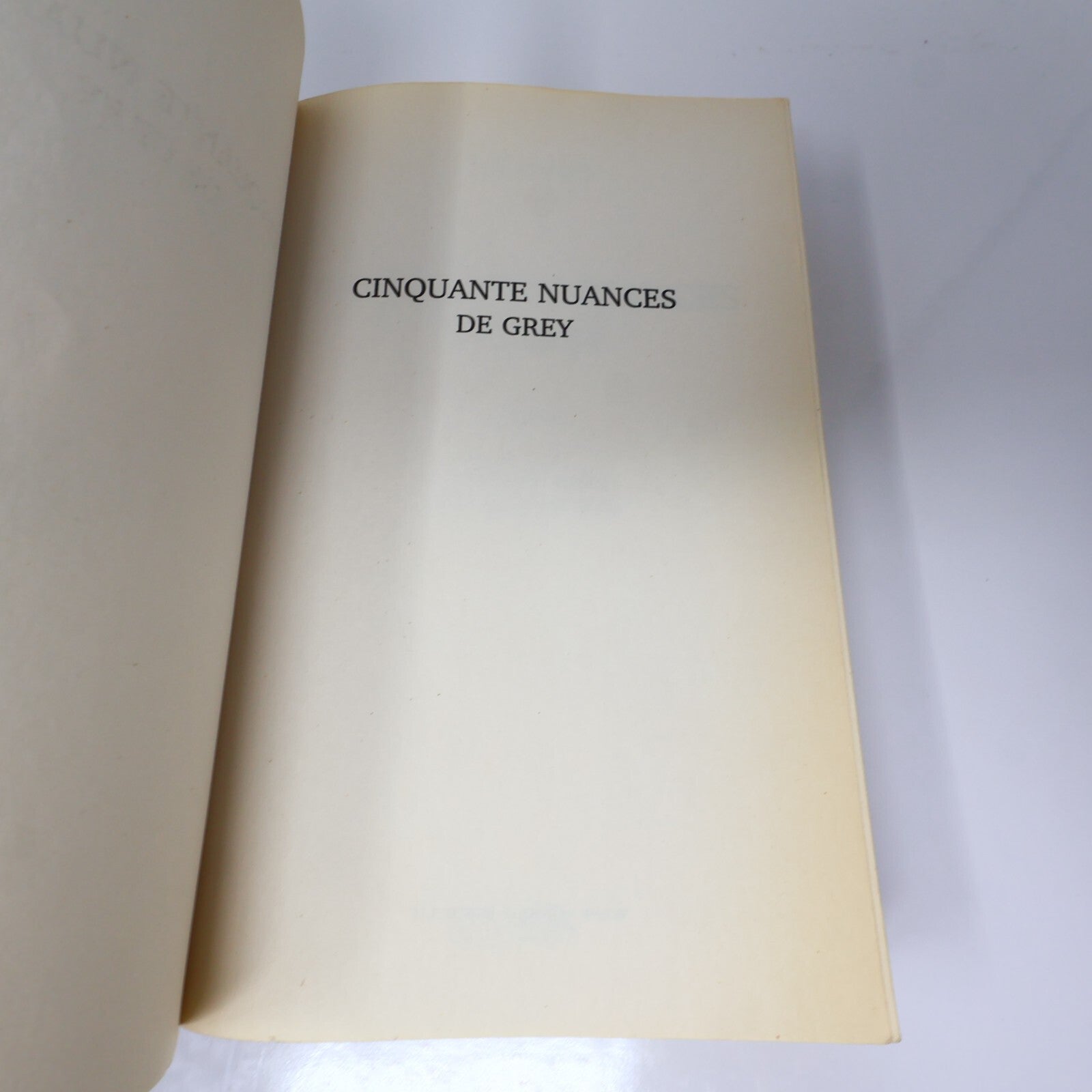 Cinquante Nuances de Grey/Plus Sombres/Plus Claires Lot 3 Livres E. L. James PB