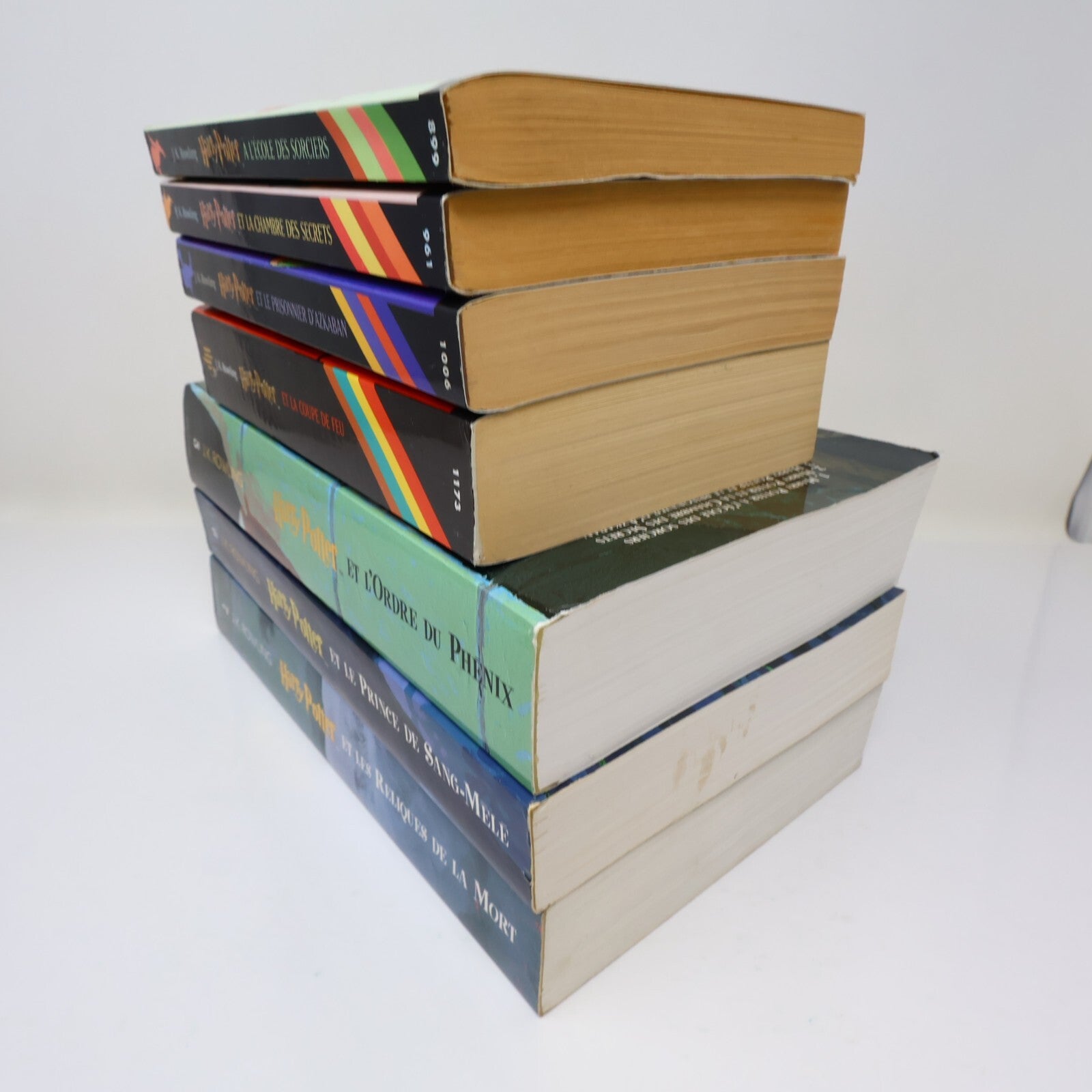 Harry Potter #1-7 Folio Junior Série Complète Lot 7 Livres J.K. Rowling Français