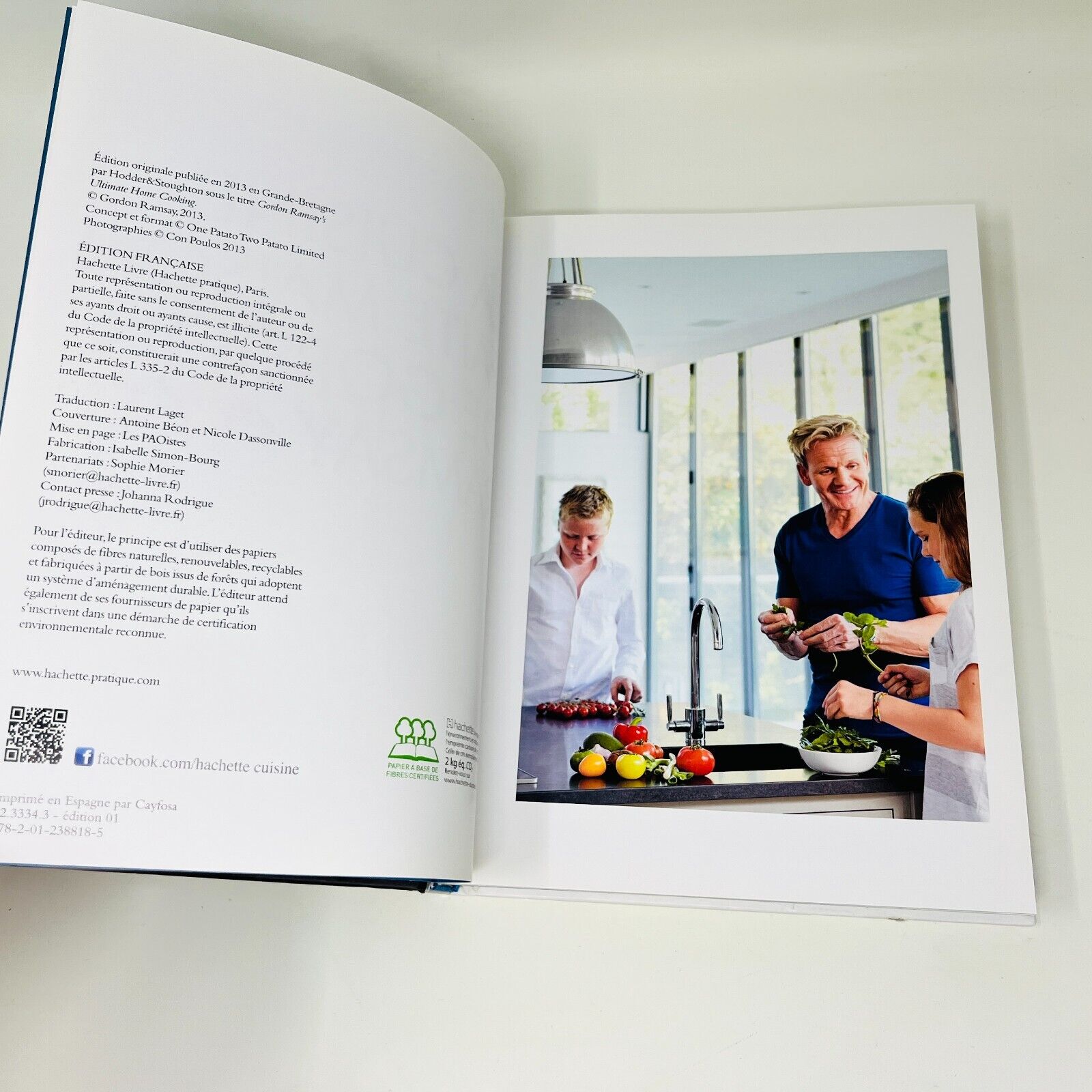 La Cuisine Faite Maison/Les Recettes Express de Gordon Ramsay en Français Lot
