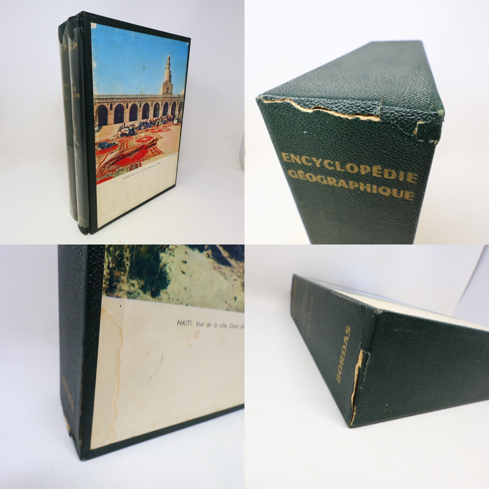 Encyclopédie Géographique Permanente Le Monde et son Visage / Atlas 1962 Bordas
