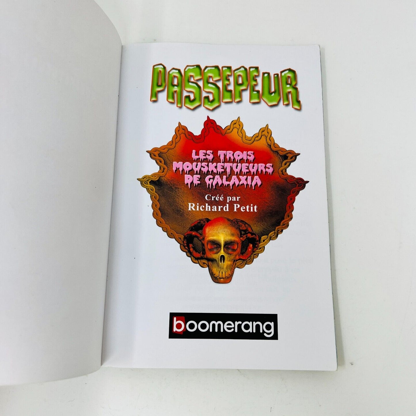 Lot de 10 Livres Passepeur Horrible Cauchemar/Trio Compilation de Richard Petit