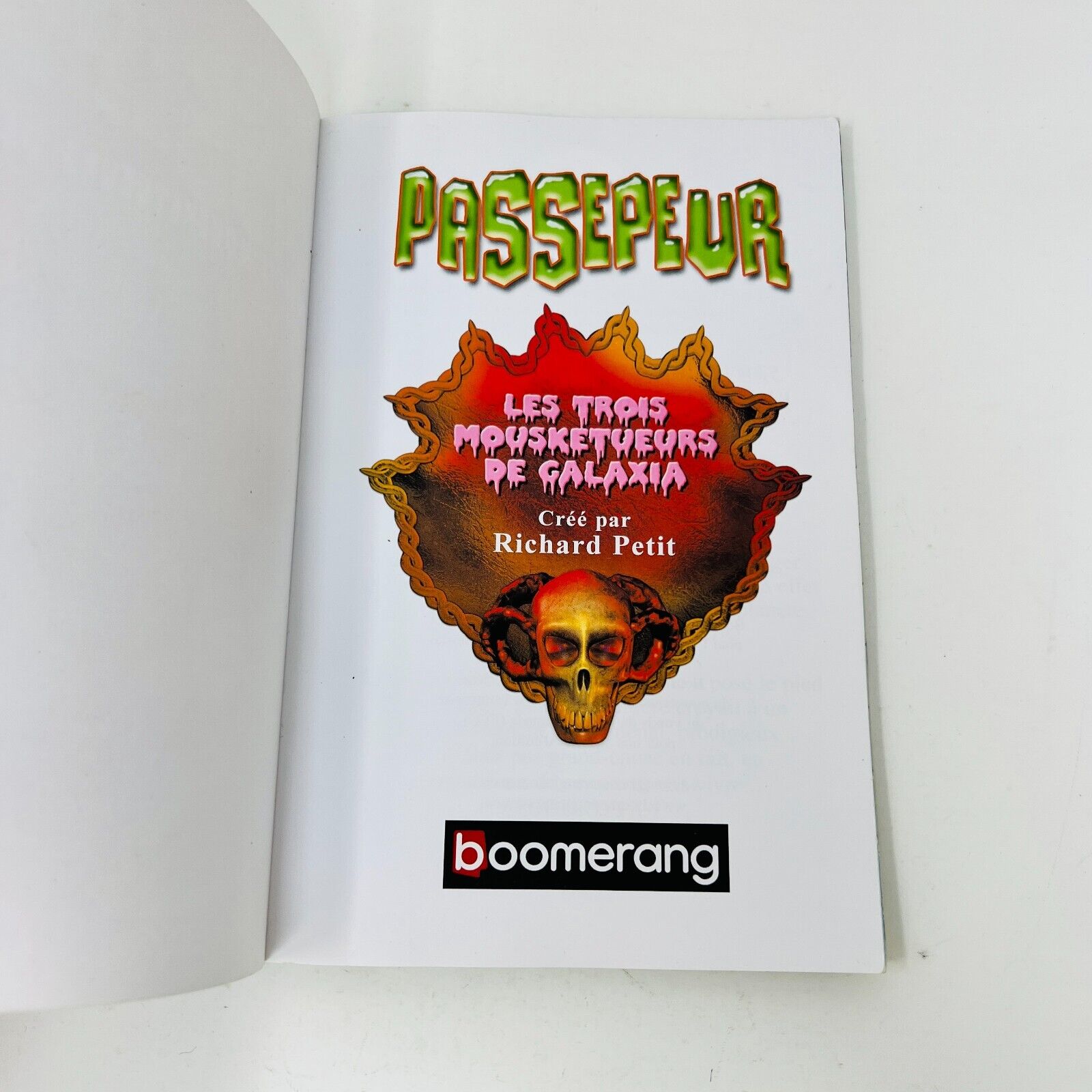 Lot de 10 Livres Passepeur Horrible Cauchemar/Trio Compilation de Richard Petit
