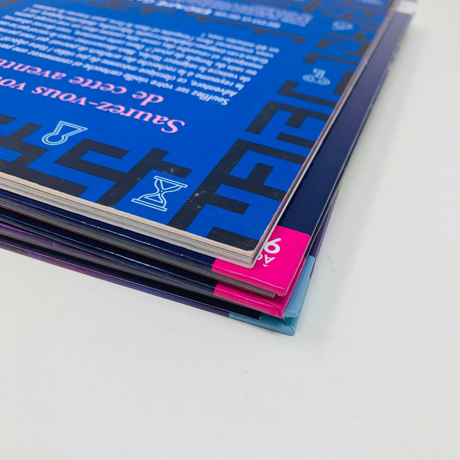 3x Livres Escape Game Temple du Pixel/Prisonniers du Jeu Vidéo/Piégés Espace Lot