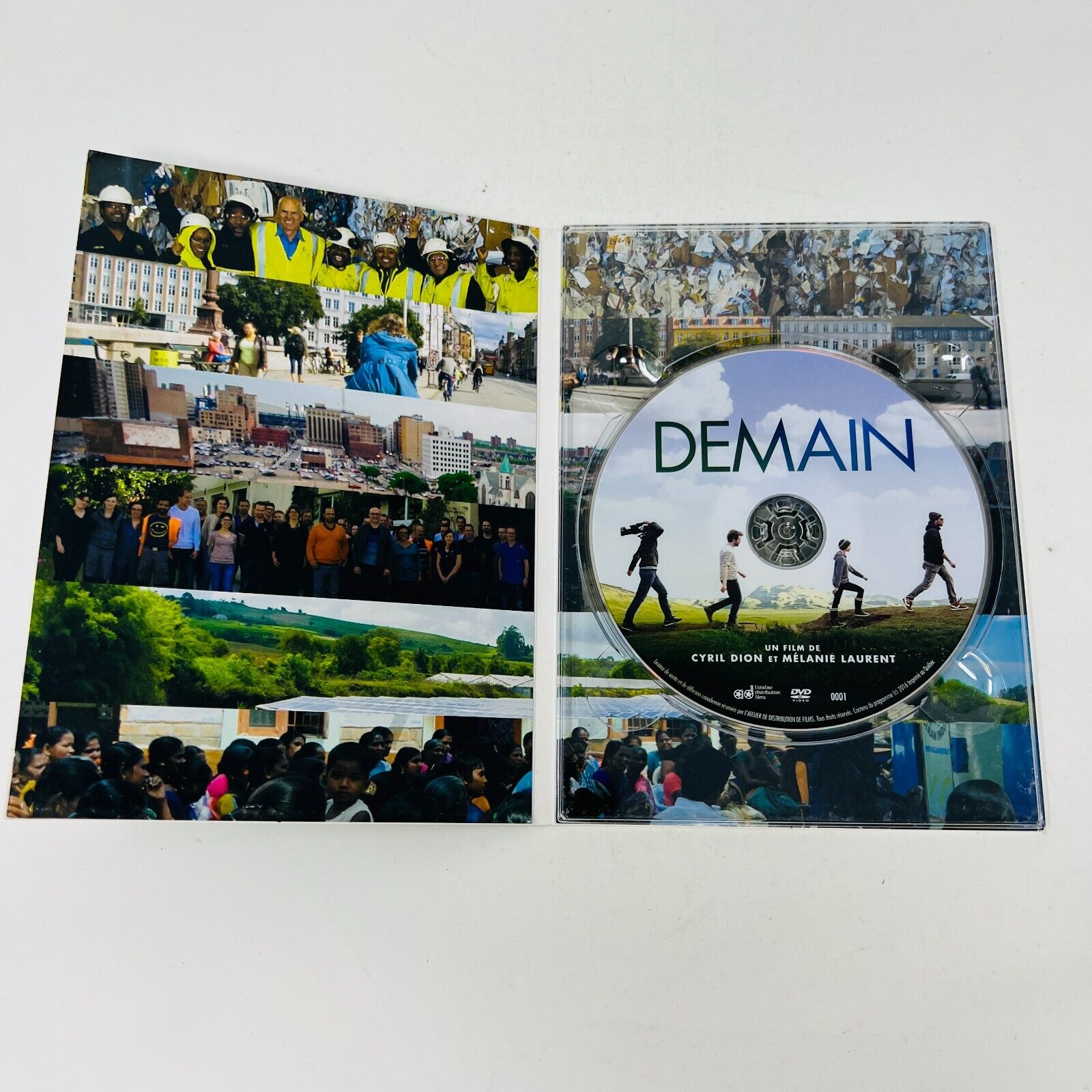 Demain (Tomorrow) DVD Film de Cyril Dion/Mélanie Laurent NTSC Testé Documentaire