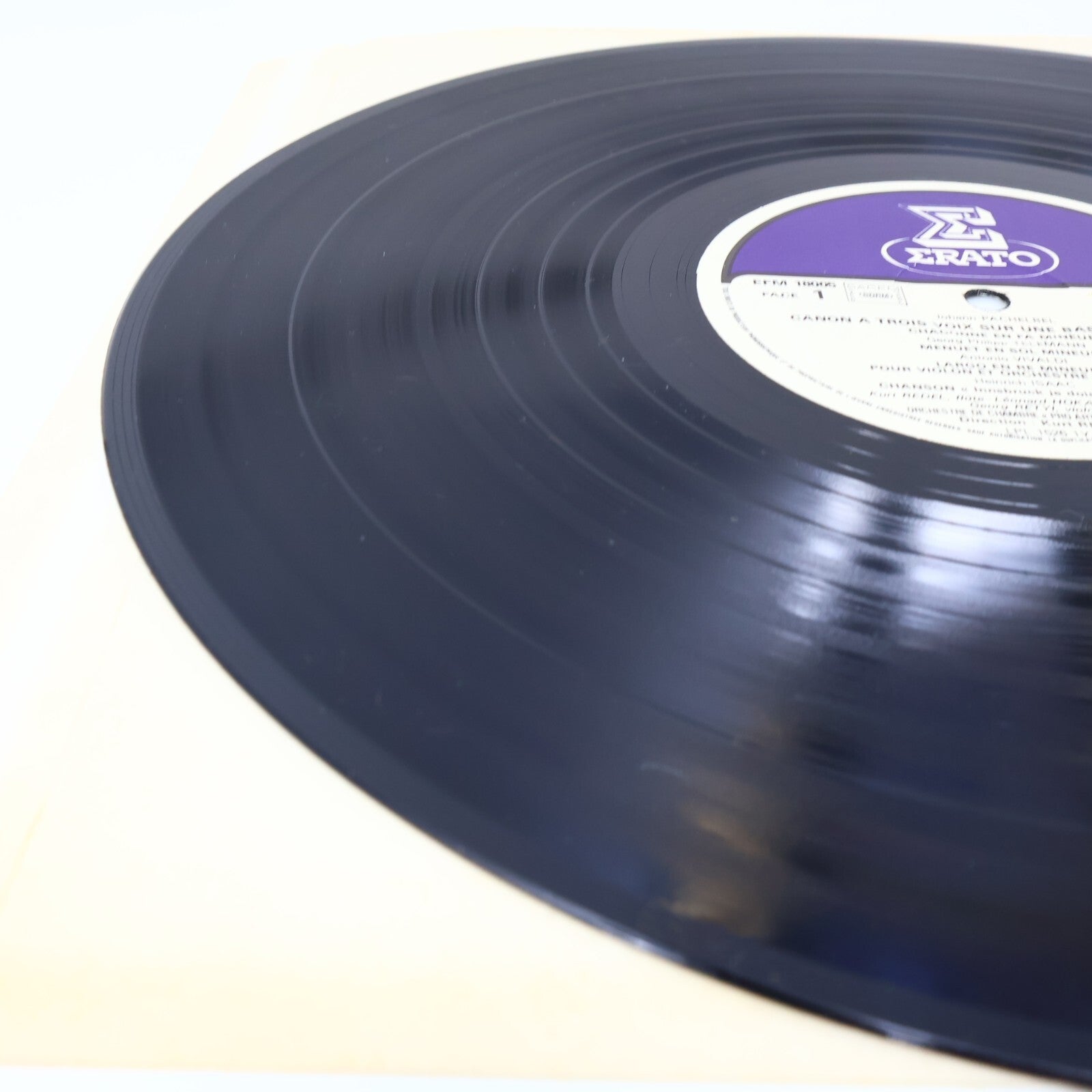 Le Canon De Pachelbel et Huit Pages Célèbres Kurt Redel Disque Record EFM 18005