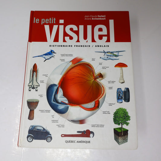 Le Petit Visuel Dictionnaire Français/Anglais Ouvrage de Référence Éducation HC