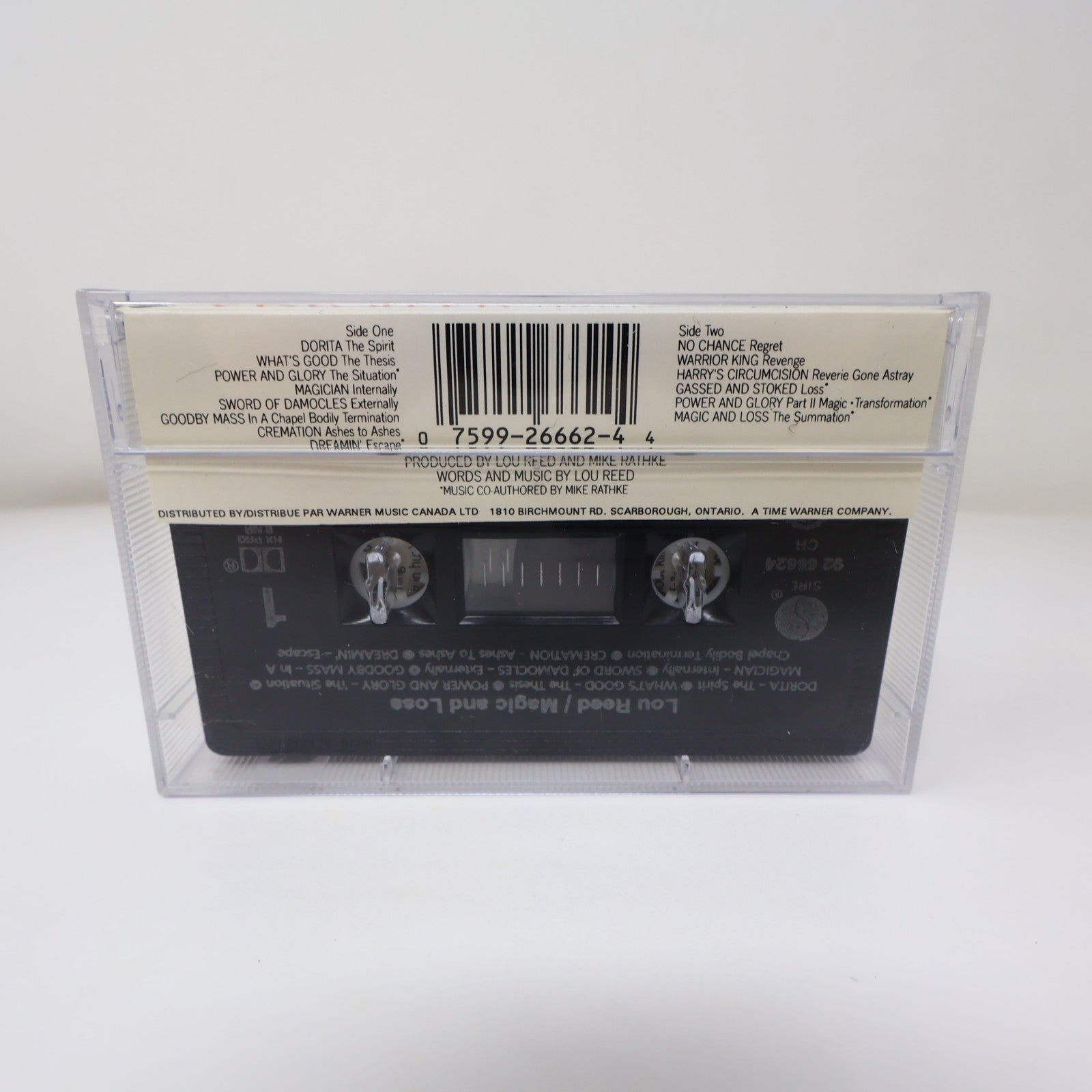 Lou Reed Magic And Loss Cassette Dorita/What's Good/Magician/Dreamin' 92 66624
