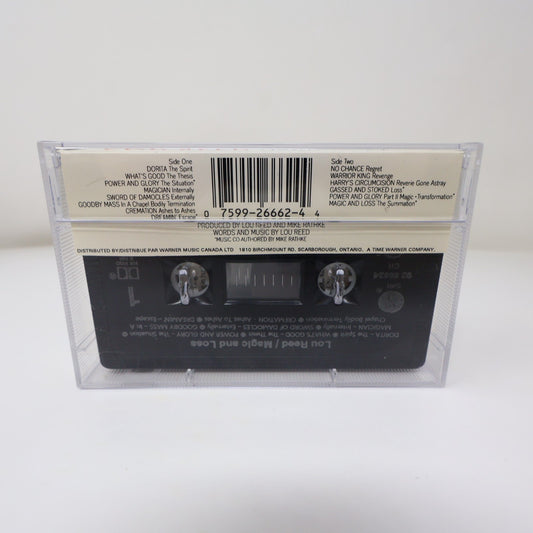 Lou Reed Magic And Loss Cassette Dorita/What's Good/Magician/Dreamin' 92 66624