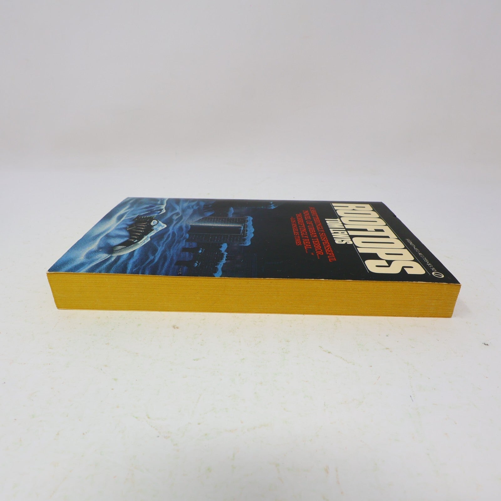 1982 Rooftops Tom Lewis Signet Mystery Thriller Crime 2nd Print Paperback Book