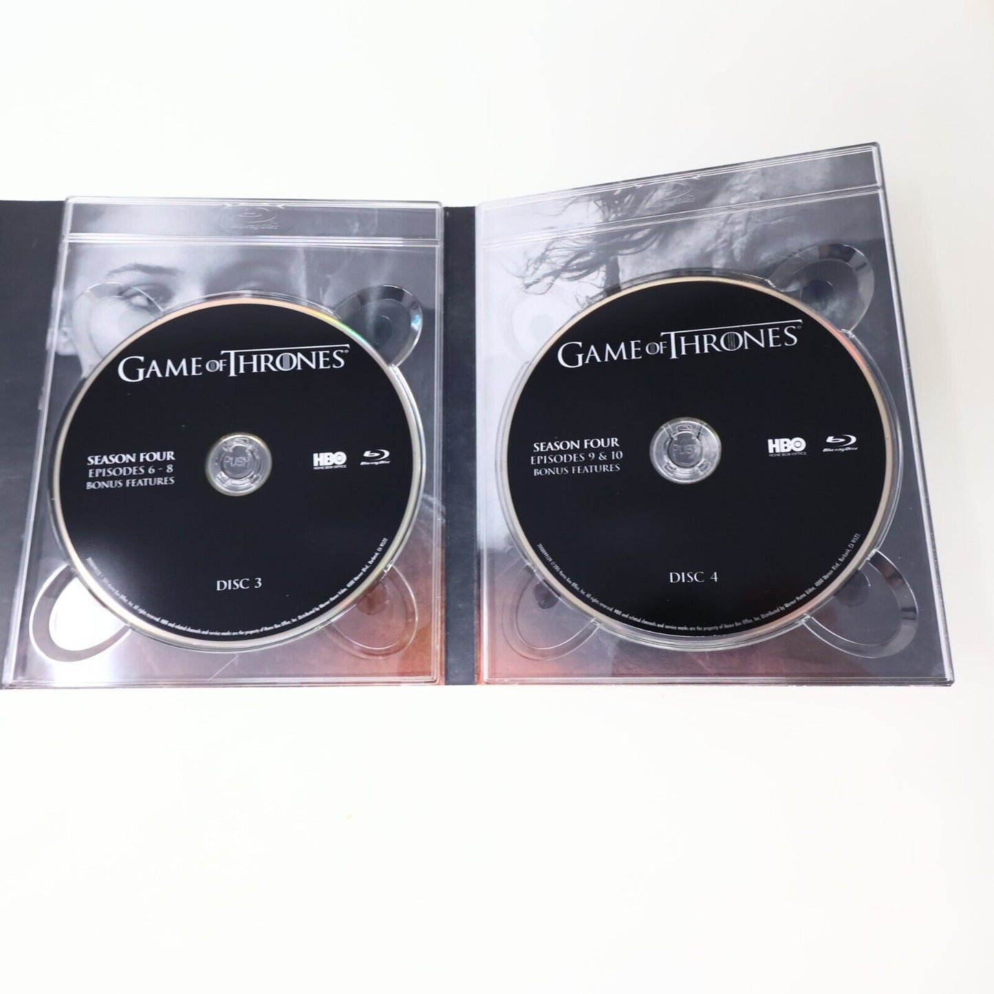 Game of Thrones / Le Trône de Fer Season 4 Blu-Ray Set HBO Tested NTSC John Snow