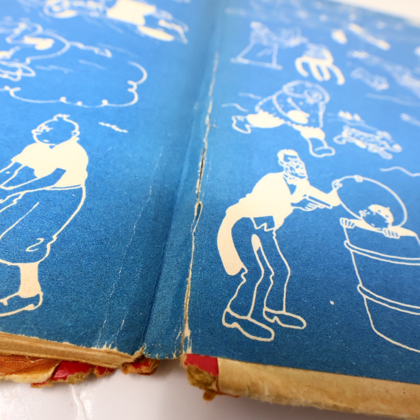 Tintin L'Étoile Mystérieuse Hergé Casterman 1954 HC B9 Belgique Français/French