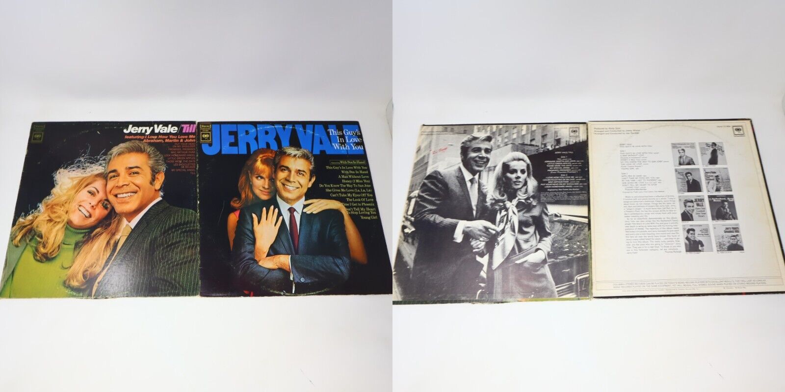 Lot of 25 Jerry Vale LP Record Vinyl Till the End of Time Greatest Hits 1960s