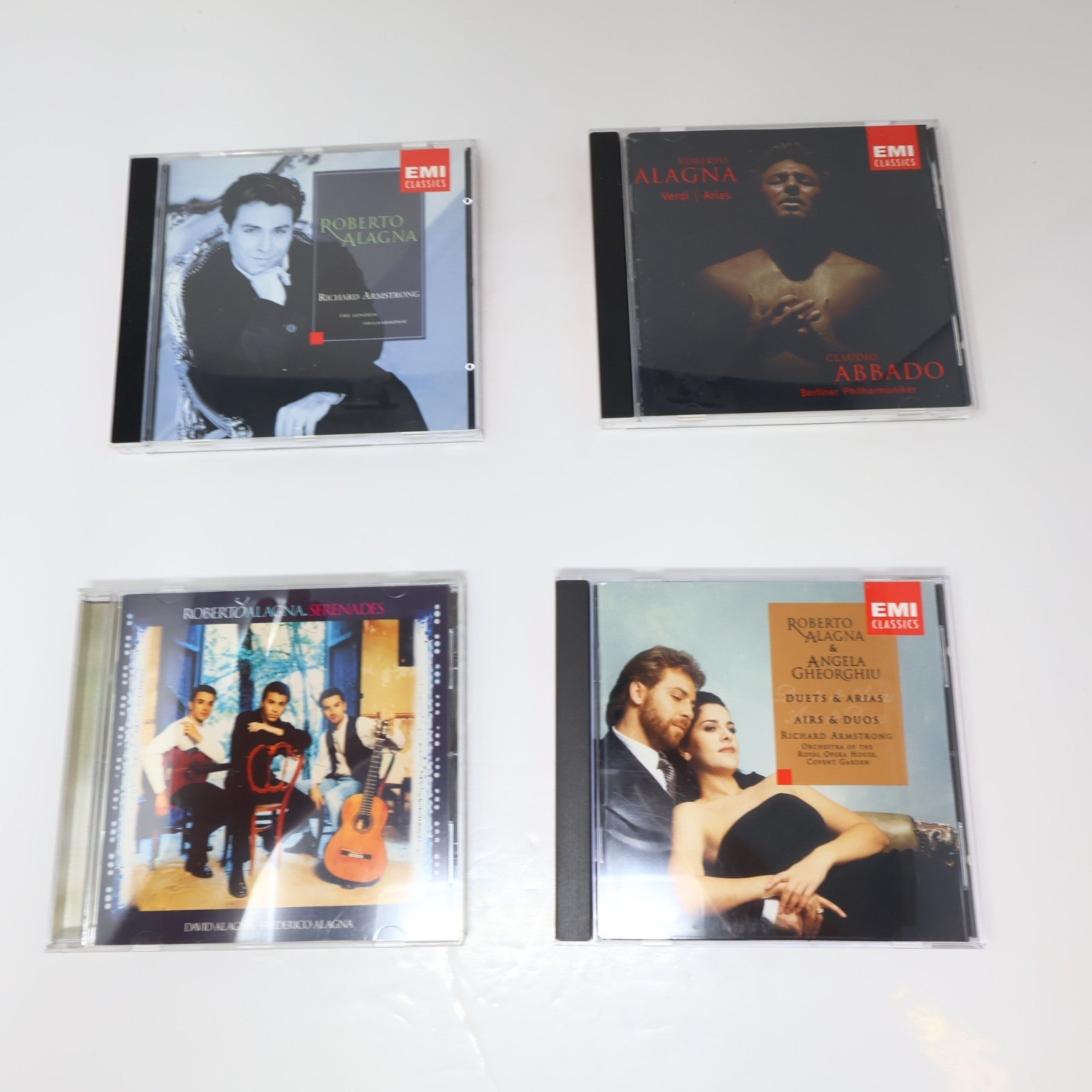 Roberto Alagna 6 CD Lot Serenades/Verdi Arias/Duets & Arias/Verdi Per Due