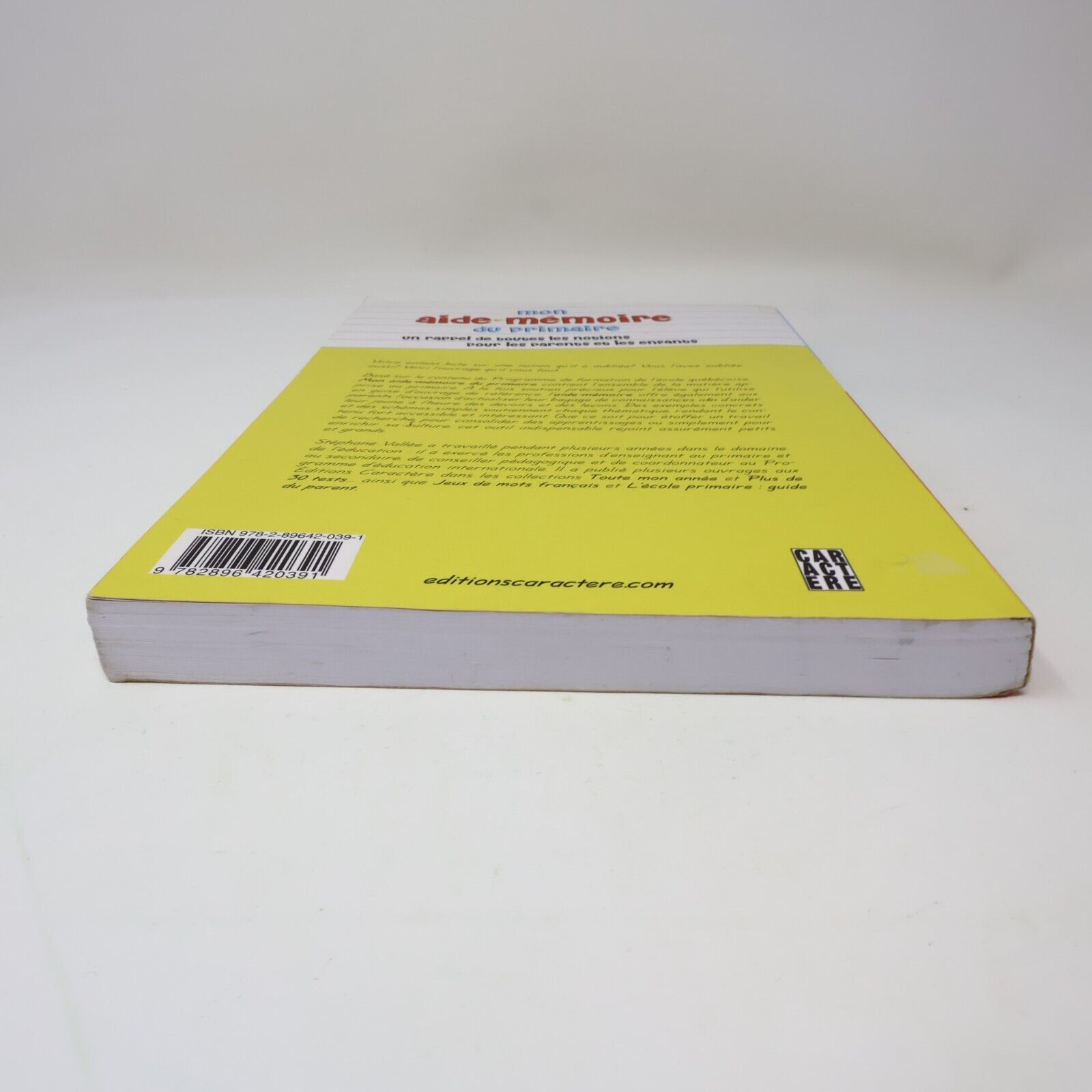 2008 Mon Aide-Mémoire du Primaire Enfants École de Stéphane Vallée Français PB