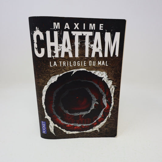 2012 La Trilogie du Mal Maxime Chattam Pocket Omnibus Crime Thriller Français PB