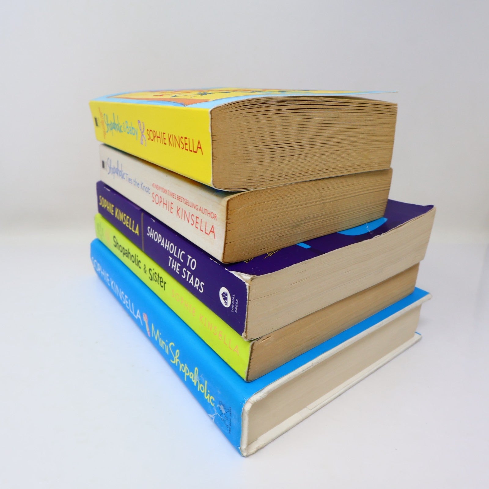 Shopaholic #3-6 8 5 Books Lot Sophie Kinsella Women's Fiction Comedy