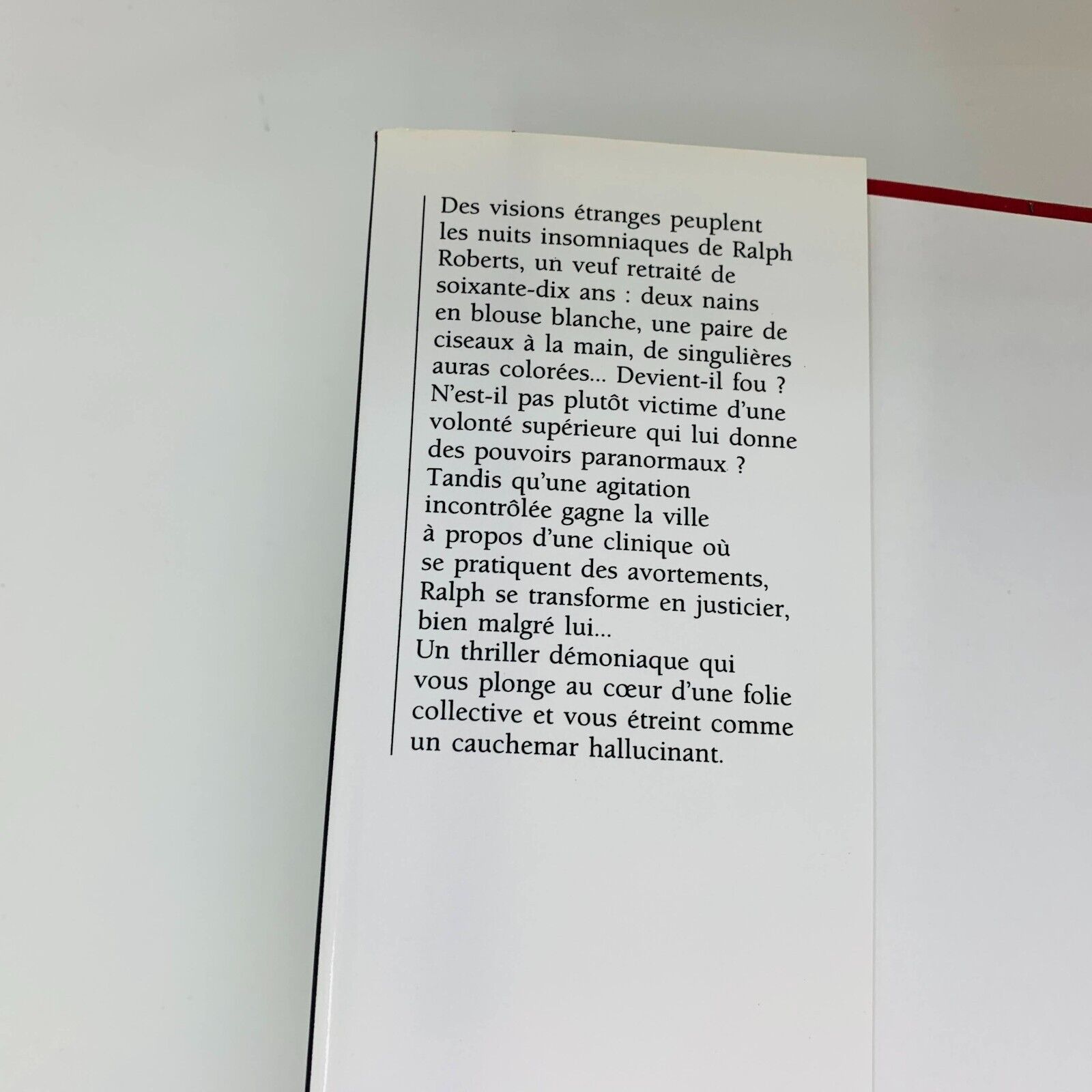 1996 Insomnie Stephen King France Loisirs Hardcover DJ Français French Insomnia