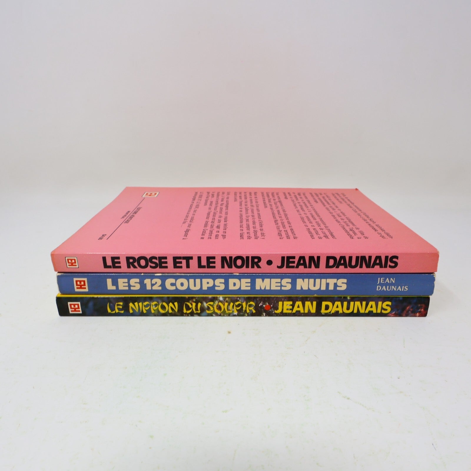 Jean Daunais Lot 3 Livres Les Aventures d'Arlene Supin Nippon du Soupir Policier